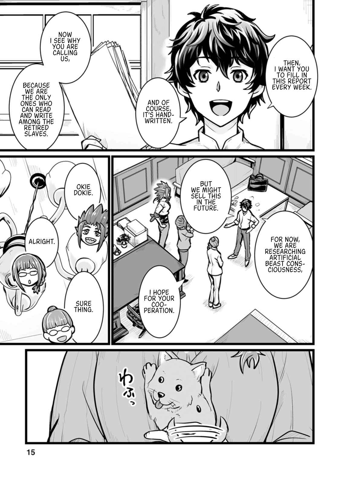 Living in Another World by Taking Commissions ~A Relaxing and Comfy Life of The Restoration Magician's Staffing Agency~ Chapter 11 page 13