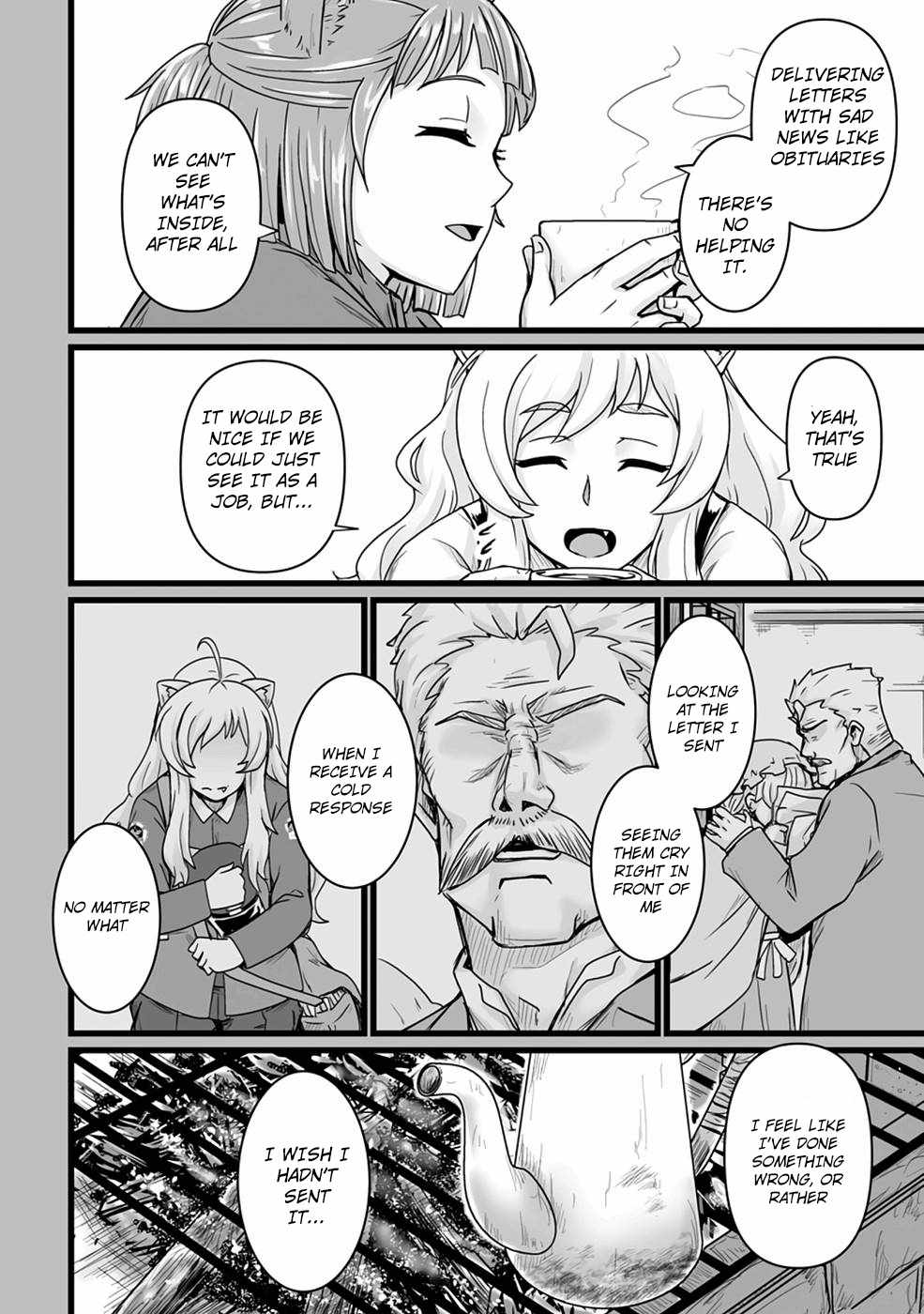 Living in Another World by Taking Commissions ~A Relaxing and Comfy Life of The Restoration Magician's Staffing Agency~ Chapter 17 page 11