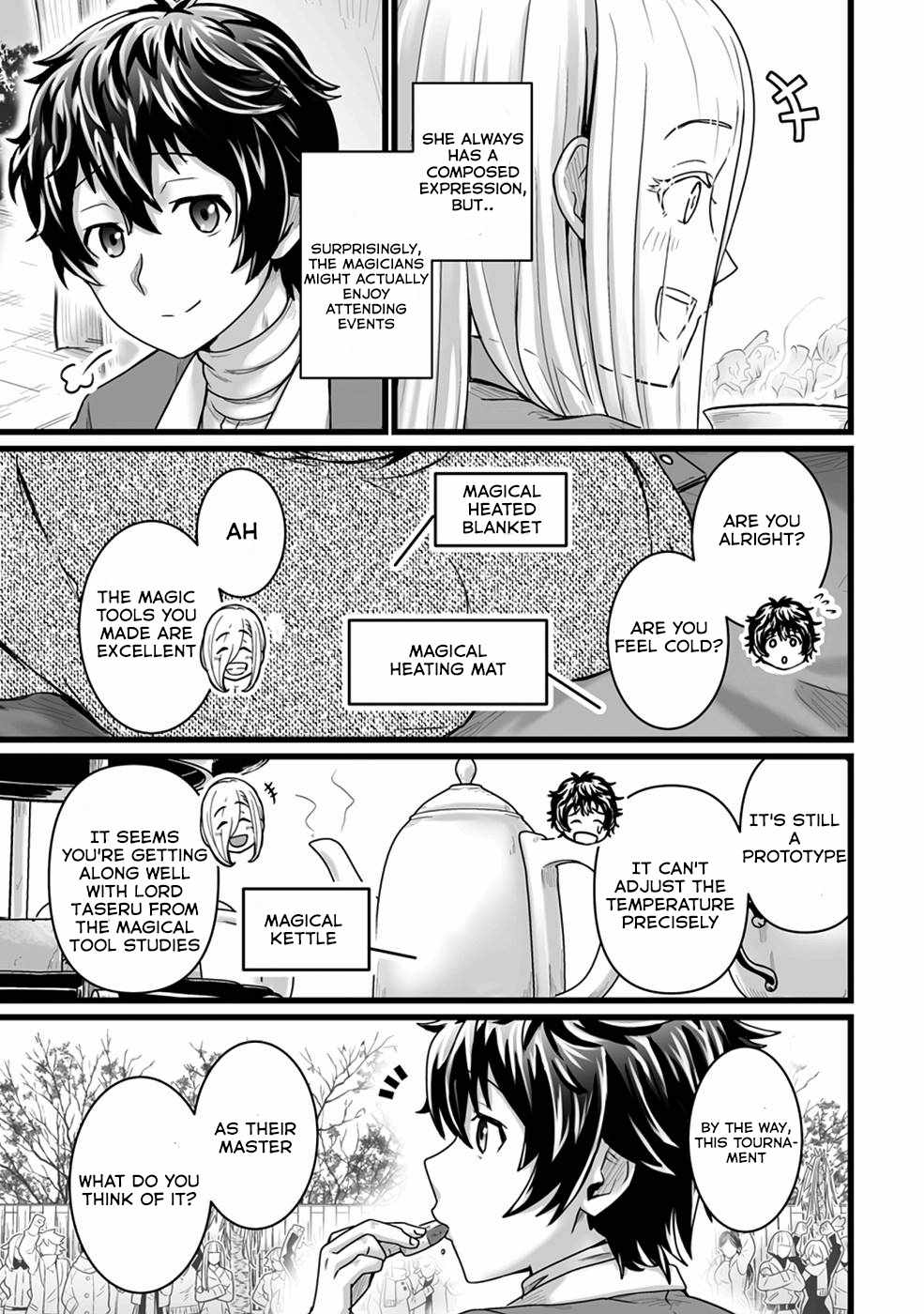 Living in Another World by Taking Commissions ~A Relaxing and Comfy Life of The Restoration Magician's Staffing Agency~ Chapter 19 page 16