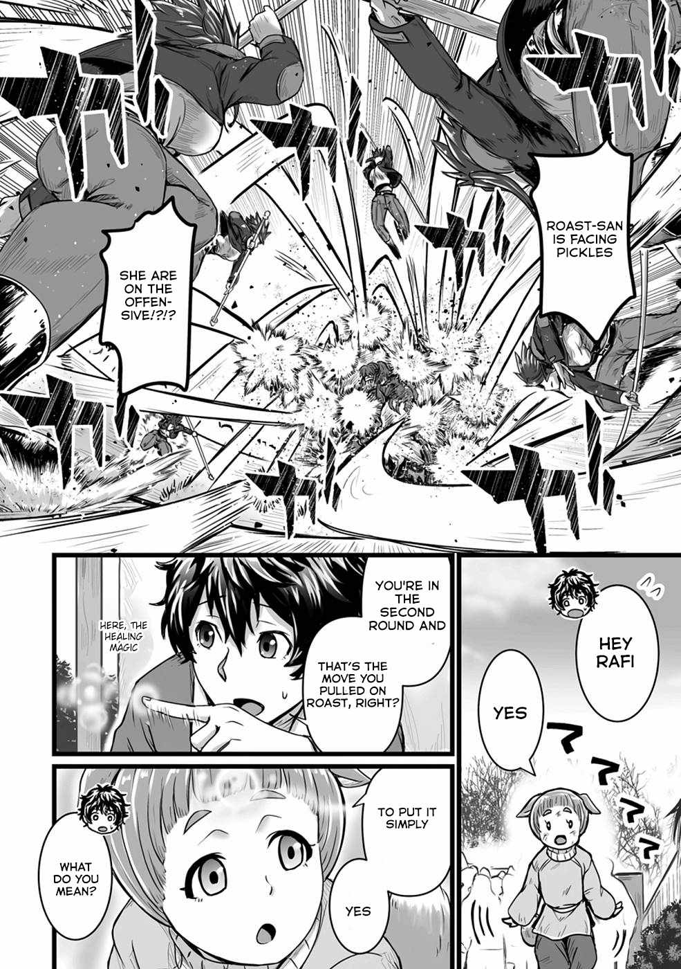 Living in Another World by Taking Commissions ~A Relaxing and Comfy Life of The Restoration Magician's Staffing Agency~ Chapter 19 page 21