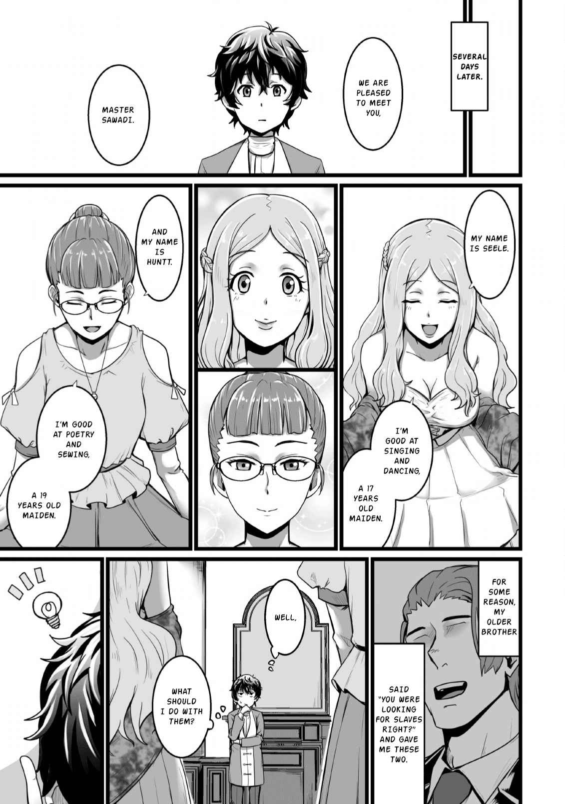 Living in Another World by Taking Commissions ~A Relaxing and Comfy Life of The Restoration Magician's Staffing Agency~ Chapter 2 page 11