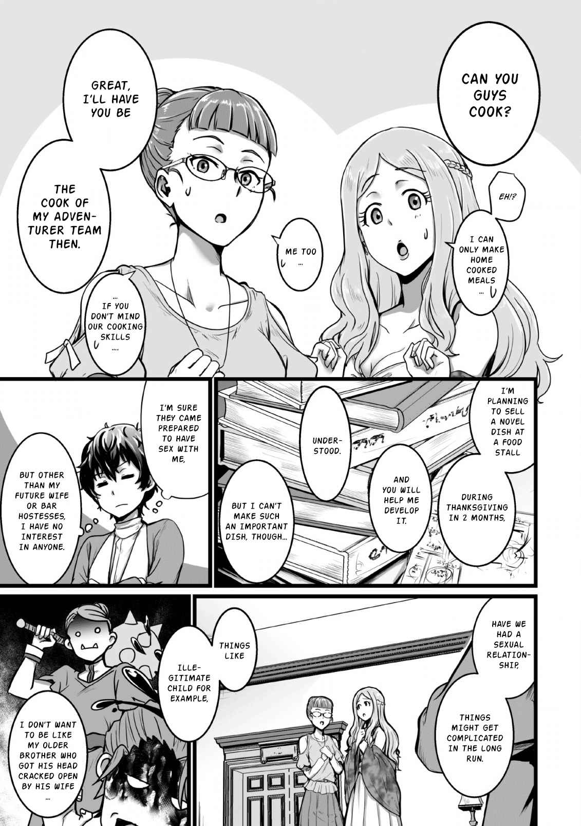 Living in Another World by Taking Commissions ~A Relaxing and Comfy Life of The Restoration Magician's Staffing Agency~ Chapter 2 page 12
