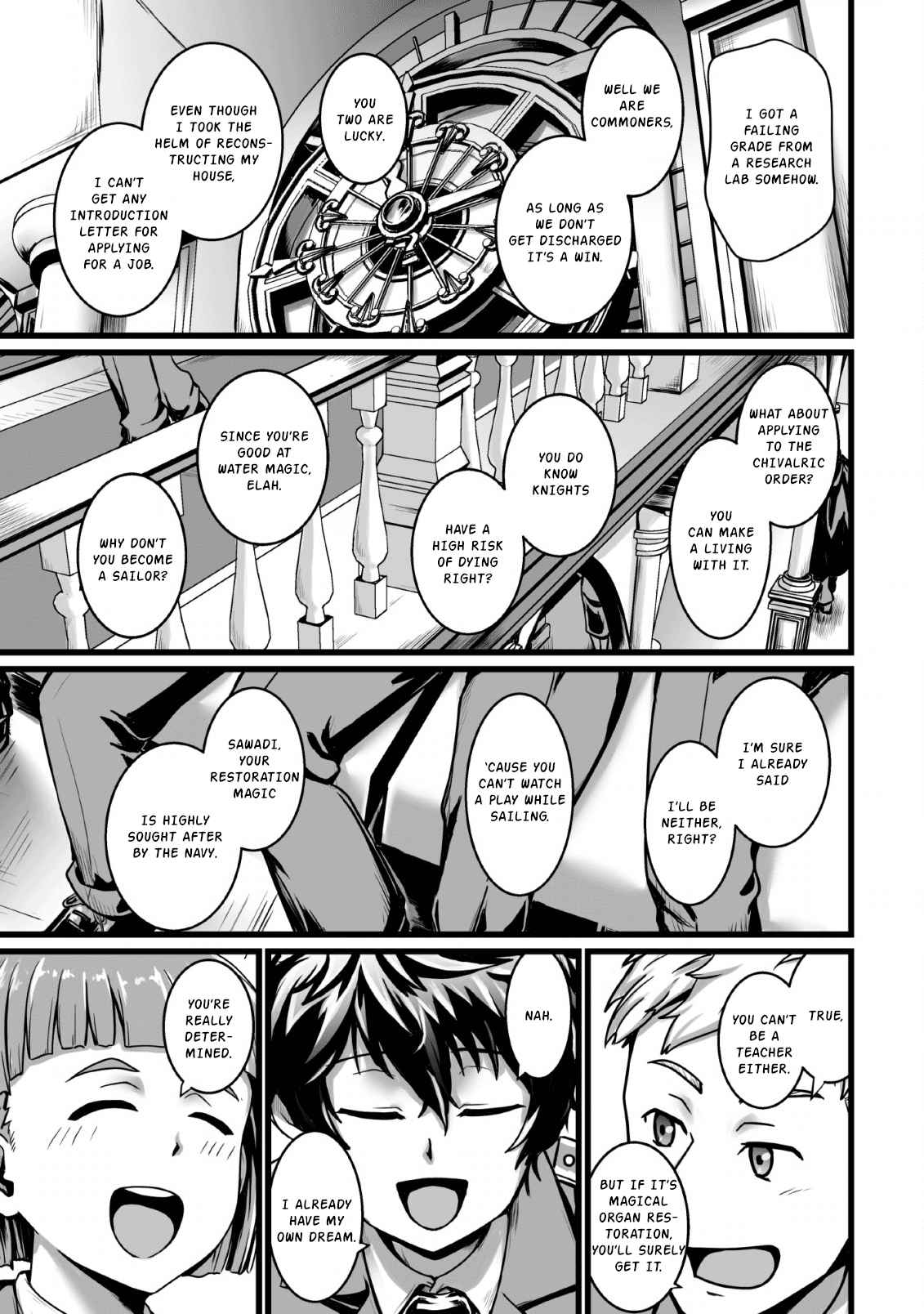 Living in Another World by Taking Commissions ~A Relaxing and Comfy Life of The Restoration Magician's Staffing Agency~ Chapter 2 page 29