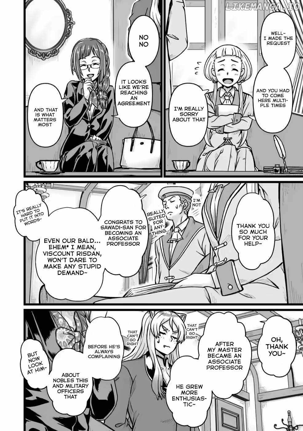 Living in Another World by Taking Commissions ~A Relaxing and Comfy Life of The Restoration Magician's Staffing Agency~ Chapter 23 page 17