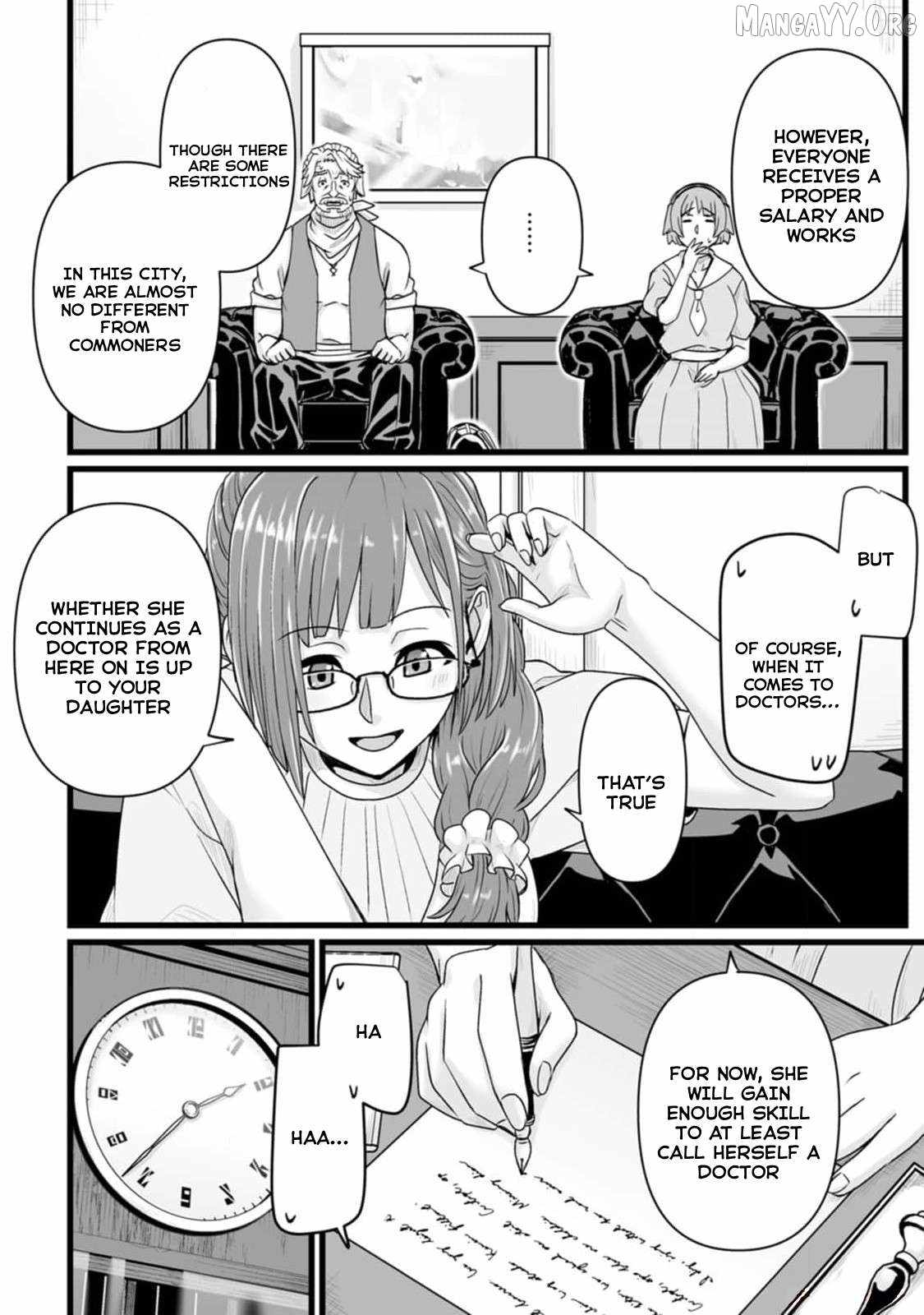 Living in Another World by Taking Commissions ~A Relaxing and Comfy Life of The Restoration Magician's Staffing Agency~ Chapter 32.1 page 8
