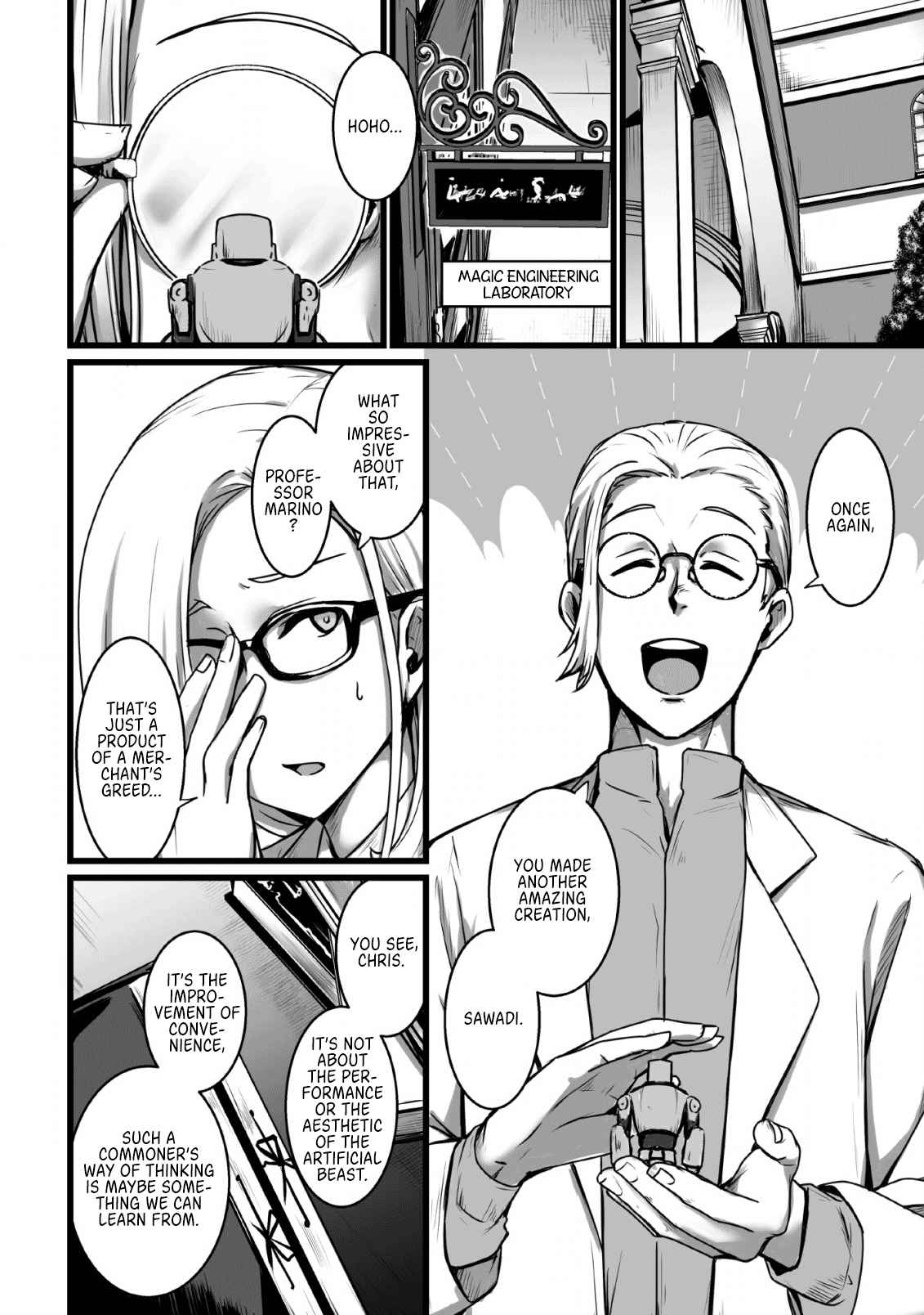 Living in Another World by Taking Commissions ~A Relaxing and Comfy Life of The Restoration Magician's Staffing Agency~ Chapter 4 page 10