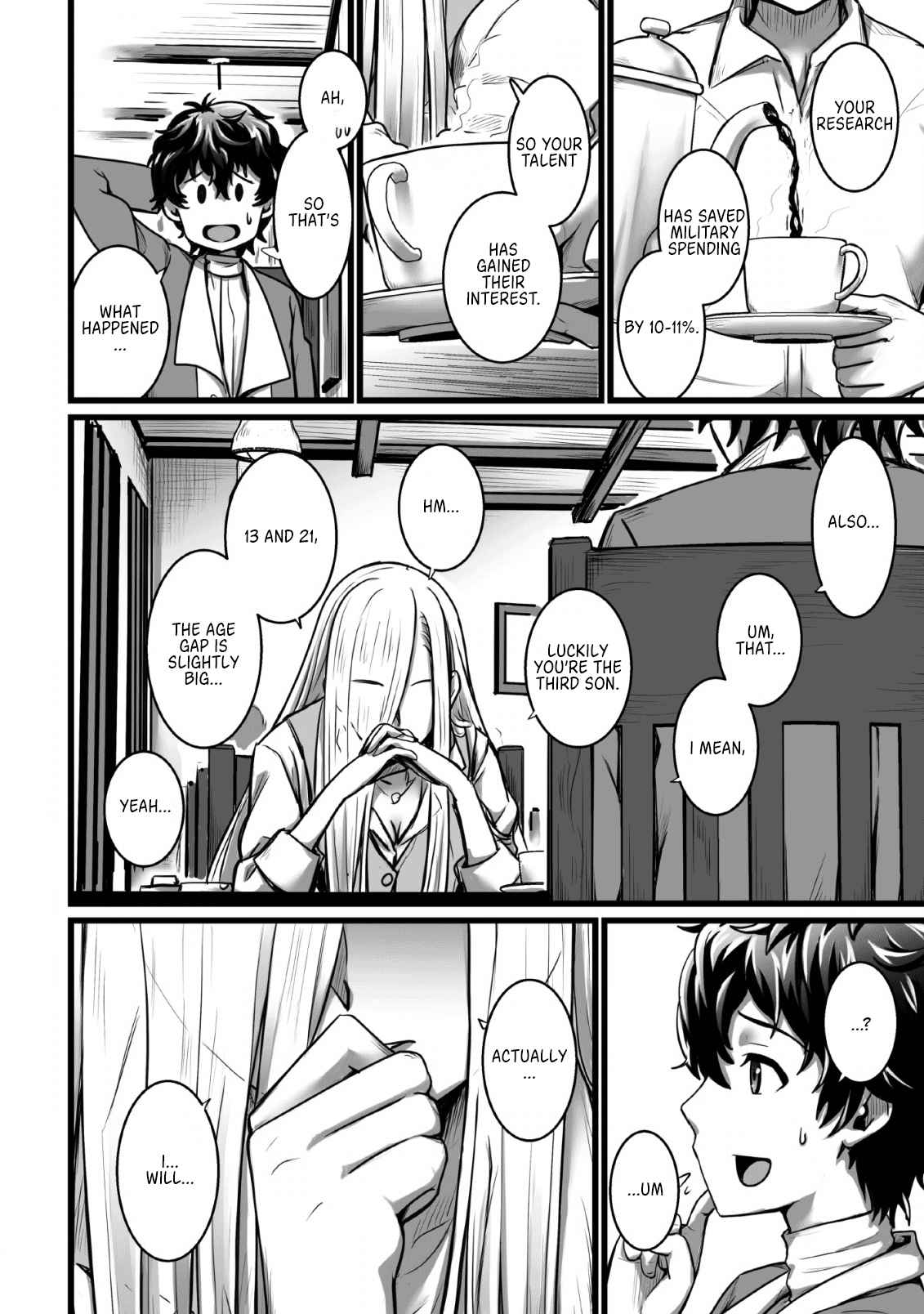 Living in Another World by Taking Commissions ~A Relaxing and Comfy Life of The Restoration Magician's Staffing Agency~ Chapter 5 page 14