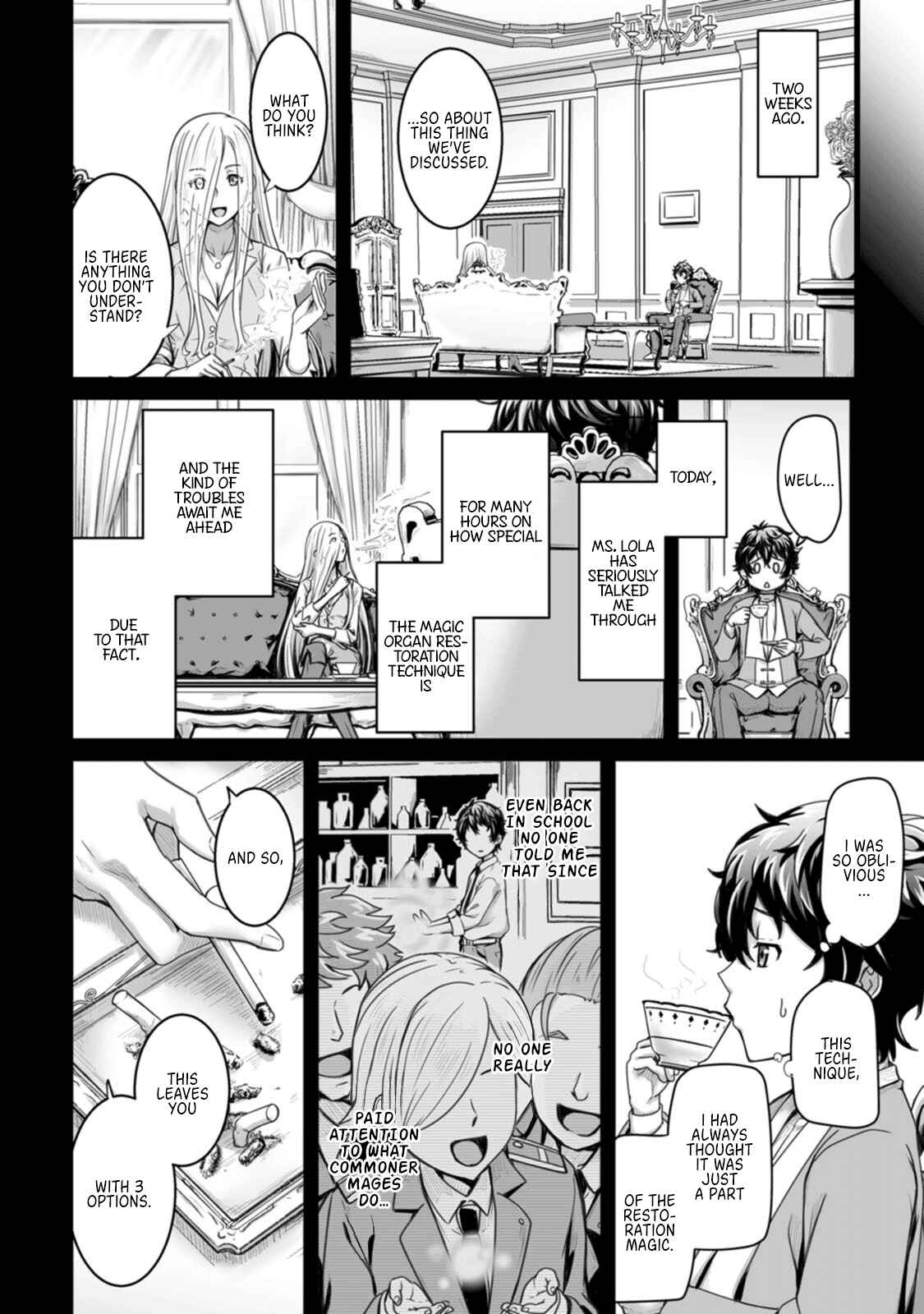 Living in Another World by Taking Commissions ~A Relaxing and Comfy Life of The Restoration Magician's Staffing Agency~ Chapter 6 page 4