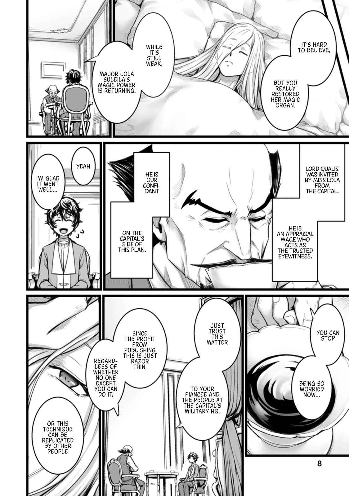 Living in Another World by Taking Commissions ~A Relaxing and Comfy Life of The Restoration Magician's Staffing Agency~ Chapter 6 page 6