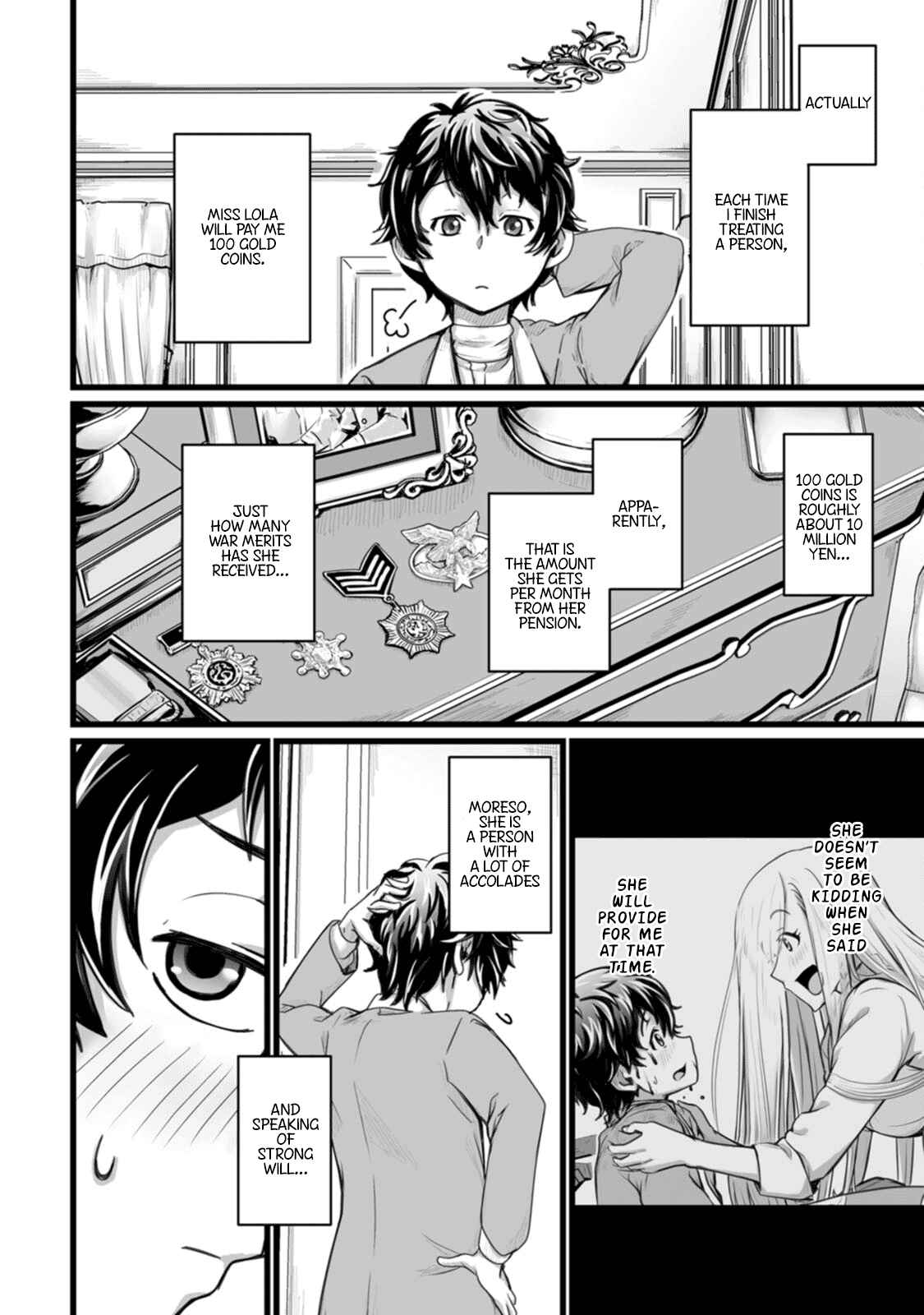Living in Another World by Taking Commissions ~A Relaxing and Comfy Life of The Restoration Magician's Staffing Agency~ Chapter 6 page 12