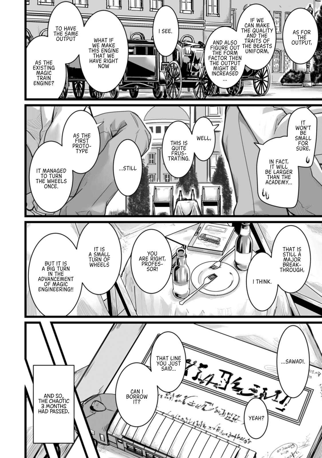 Living in Another World by Taking Commissions ~A Relaxing and Comfy Life of The Restoration Magician's Staffing Agency~ Chapter 7 page 6