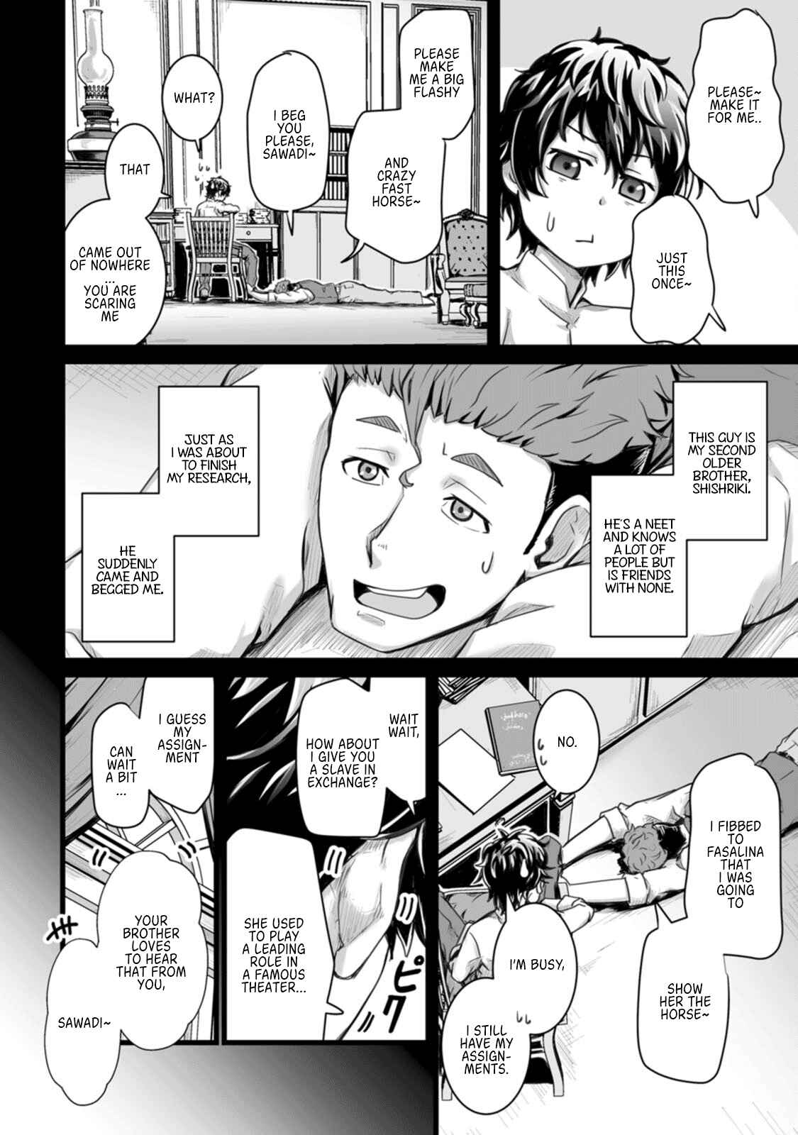 Living in Another World by Taking Commissions ~A Relaxing and Comfy Life of The Restoration Magician's Staffing Agency~ Chapter 7 page 22