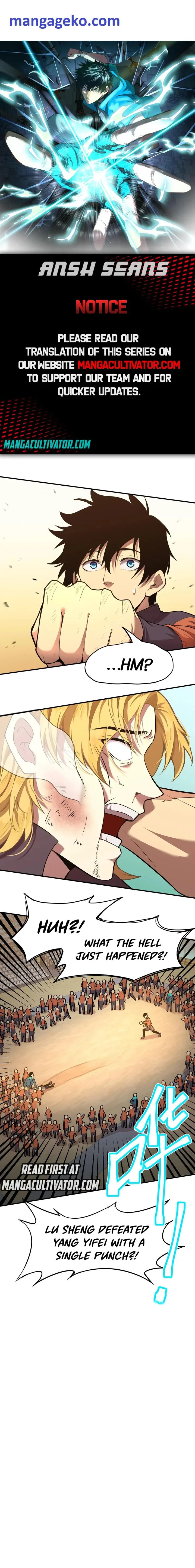 Logging 10,000 Years into the Future (Apex Future Martial Arts) Chapter 4 page 1