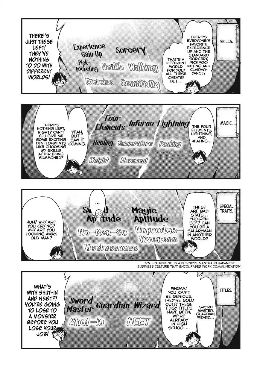 Lonely Attack on a Different World Chapter 1 page 14