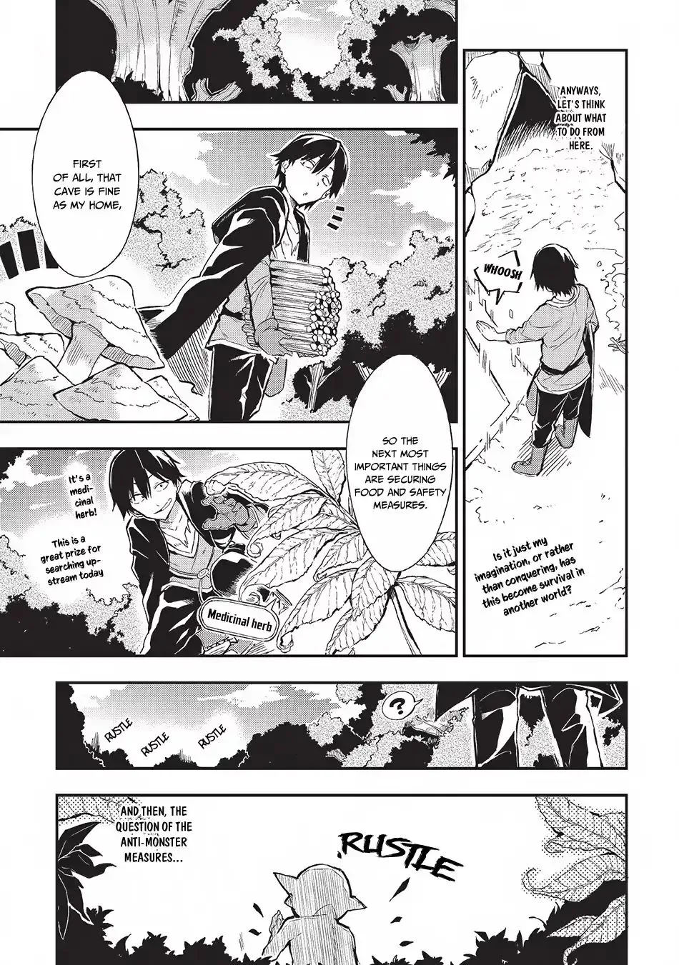 Lonely Attack on a Different World Chapter 3 page 8