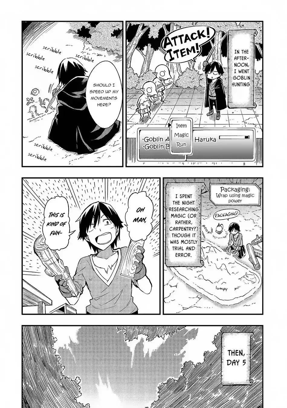 Lonely Attack on a Different World Chapter 4 page 11