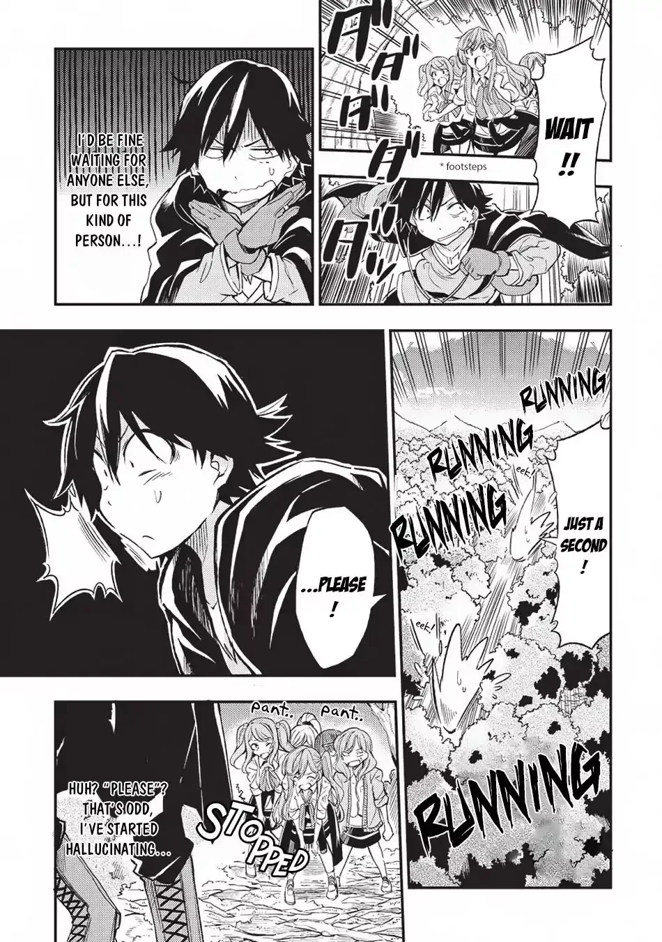 Lonely Attack on a Different World Chapter 8 page 4