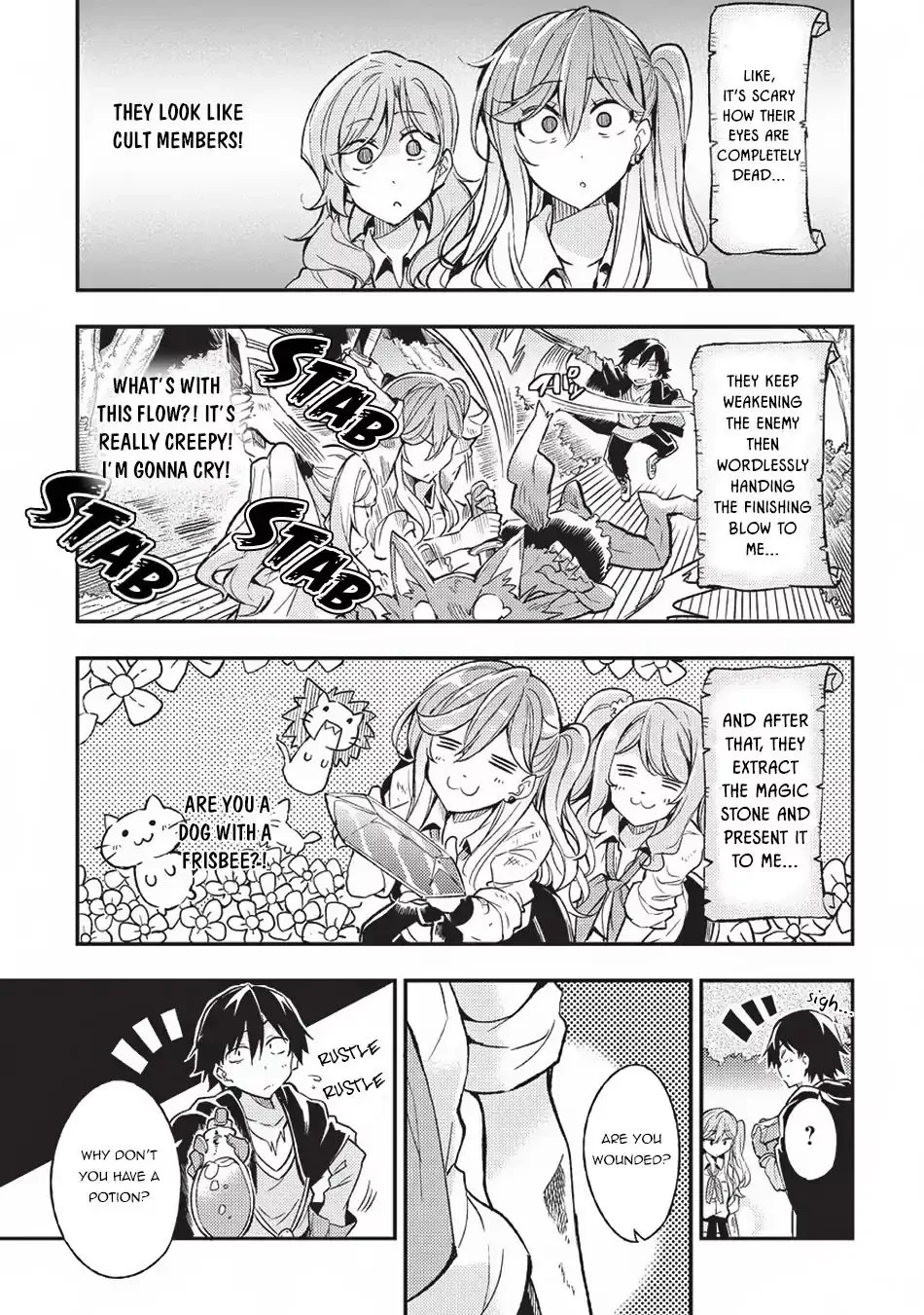 Lonely Attack on a Different World Chapter 8 page 12