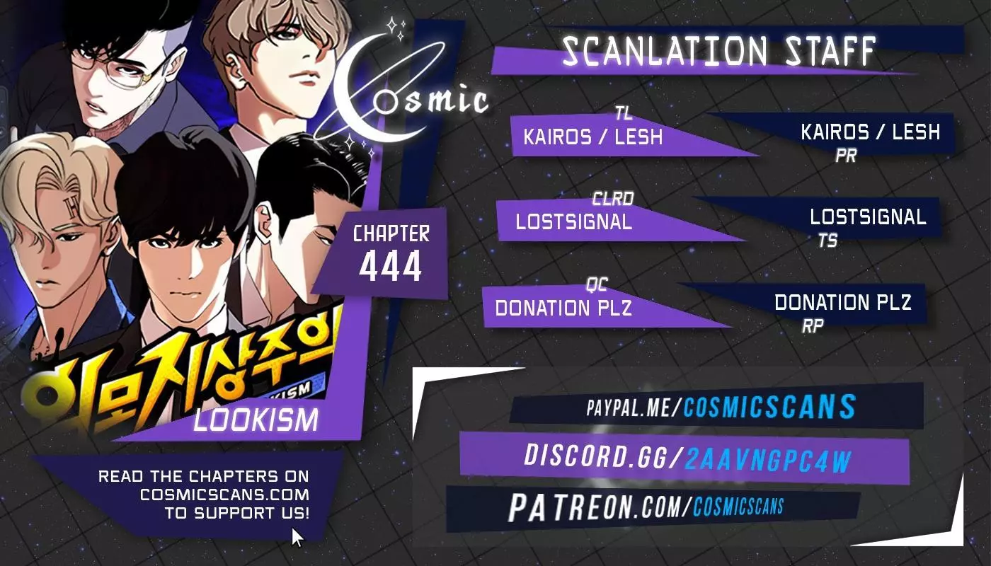 Lookism Chapter 444 page 1
