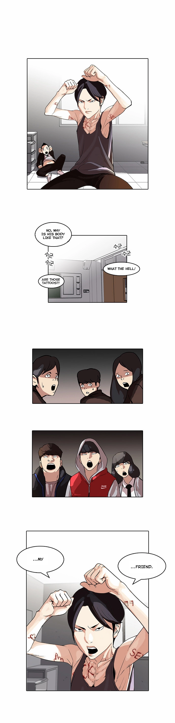 Lookism Chapter 55 page 1
