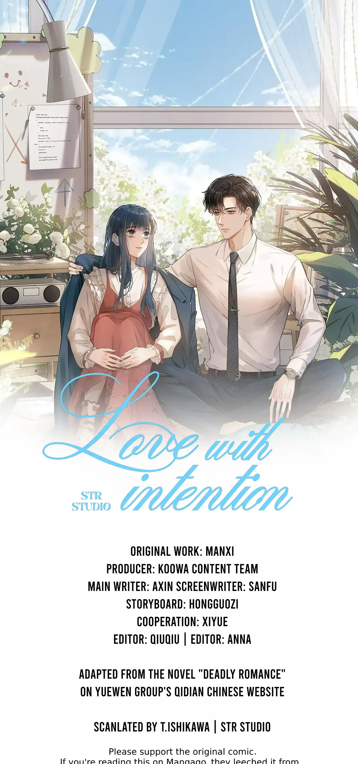 Love with Intention Chapter 9 page 1