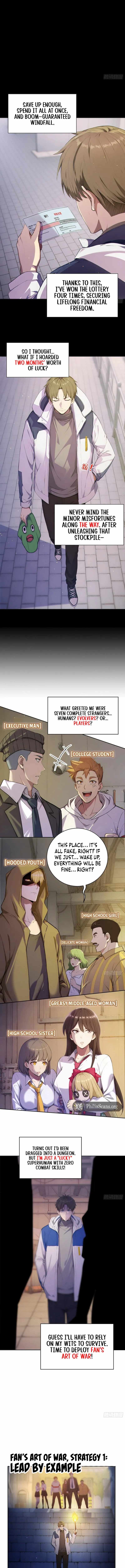 Lucky billion player Chapter 0 page 2