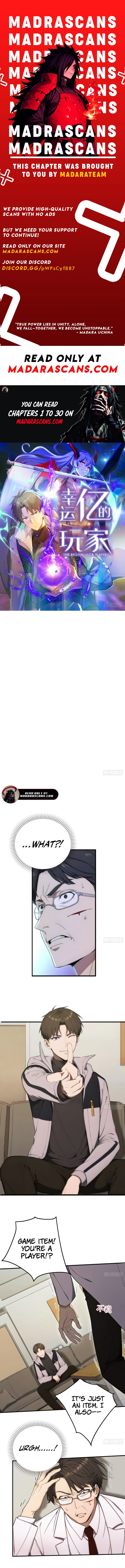 Lucky billion player Chapter 20 page 1