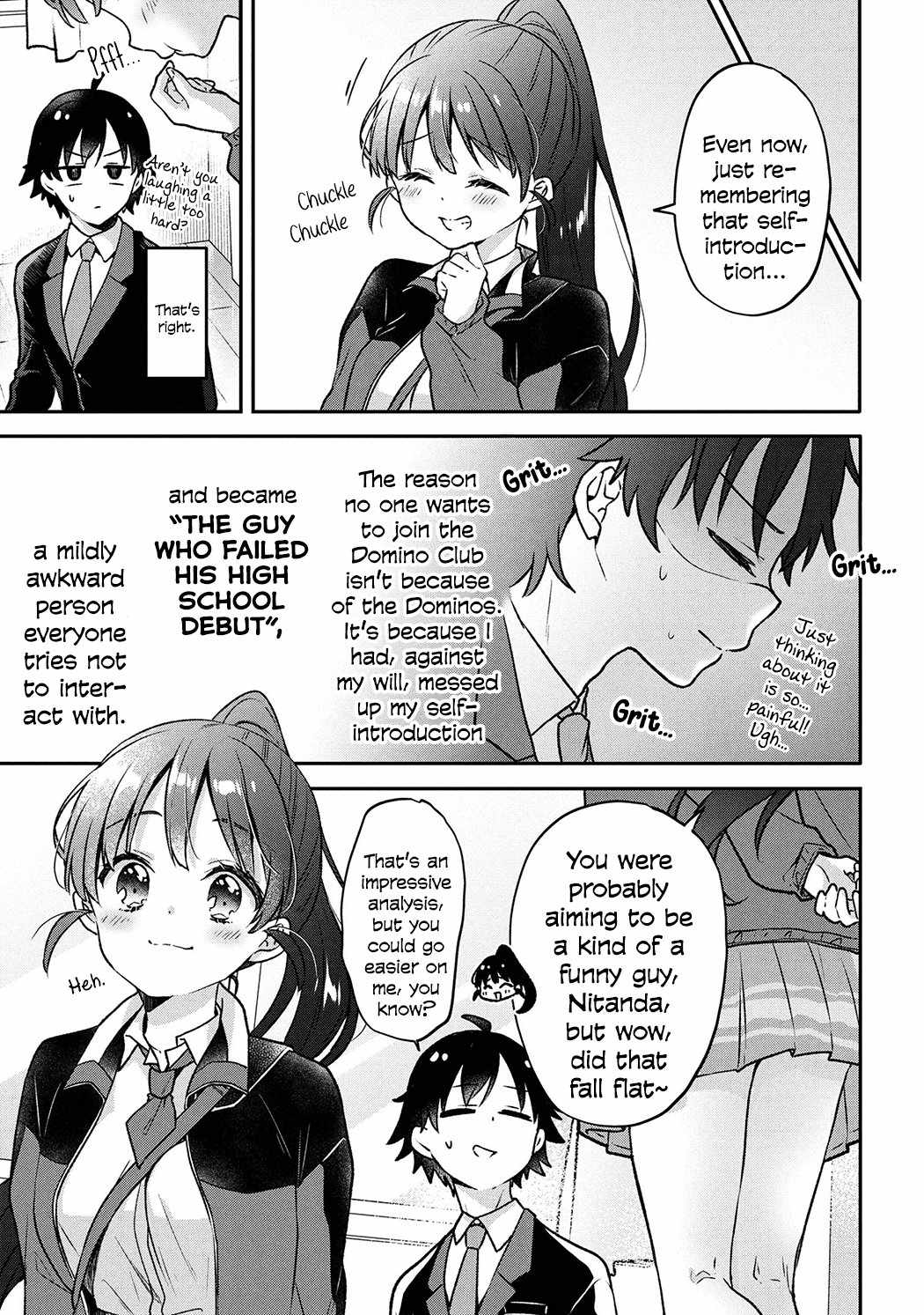 Machino-san, Waiting for a Comeback Chapter 1 page 9