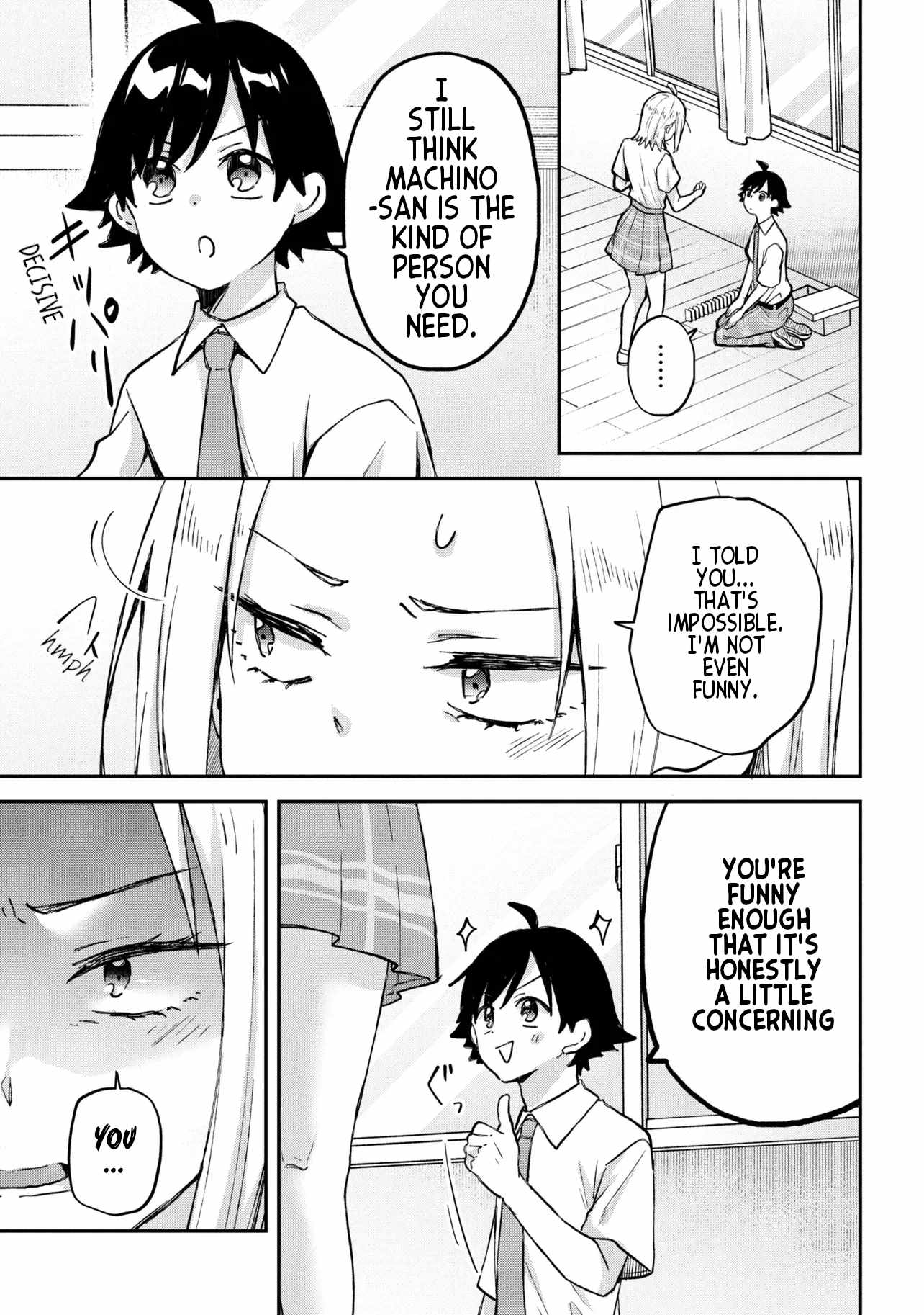 Machino-san, Waiting for a Comeback Chapter 14 page 11