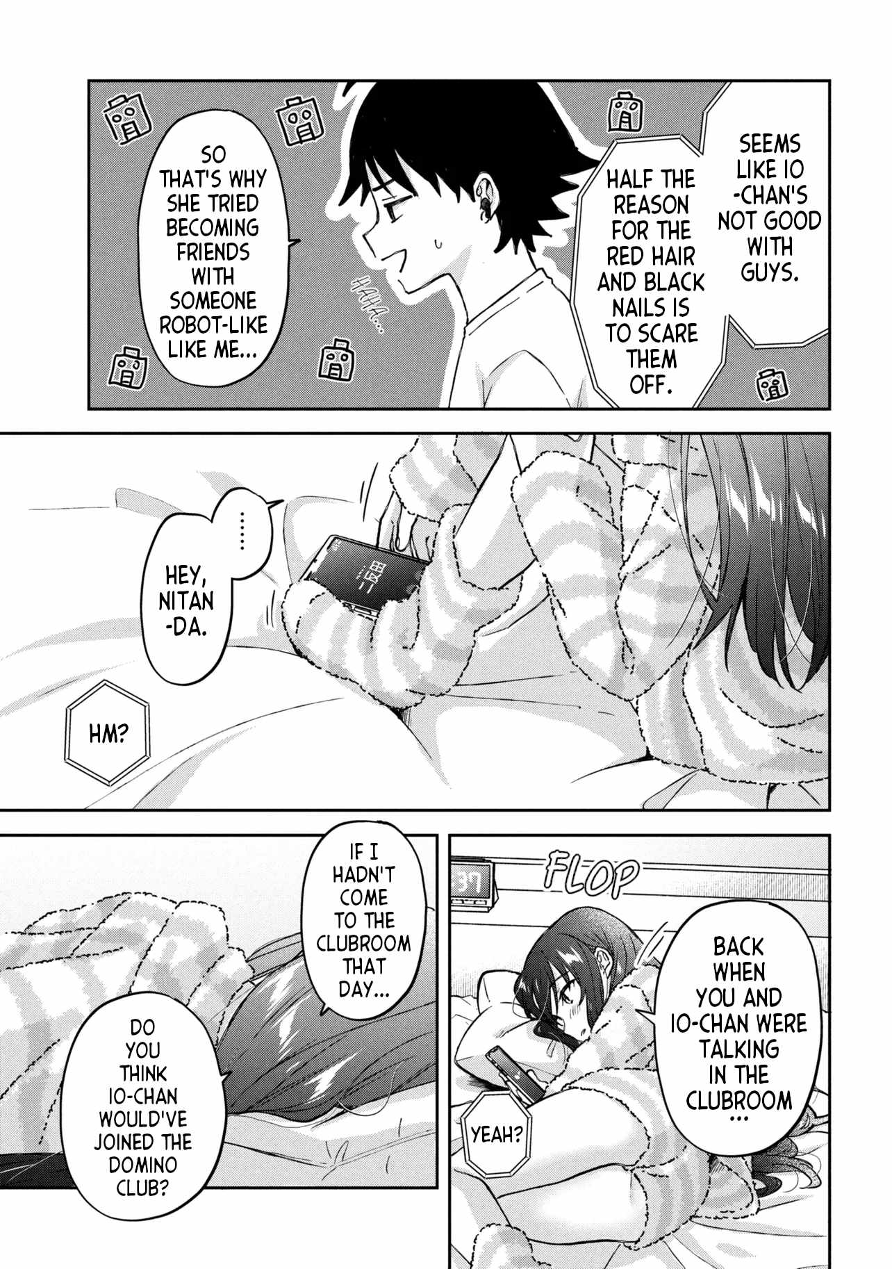 Machino-san, Waiting for a Comeback Chapter 15 page 9