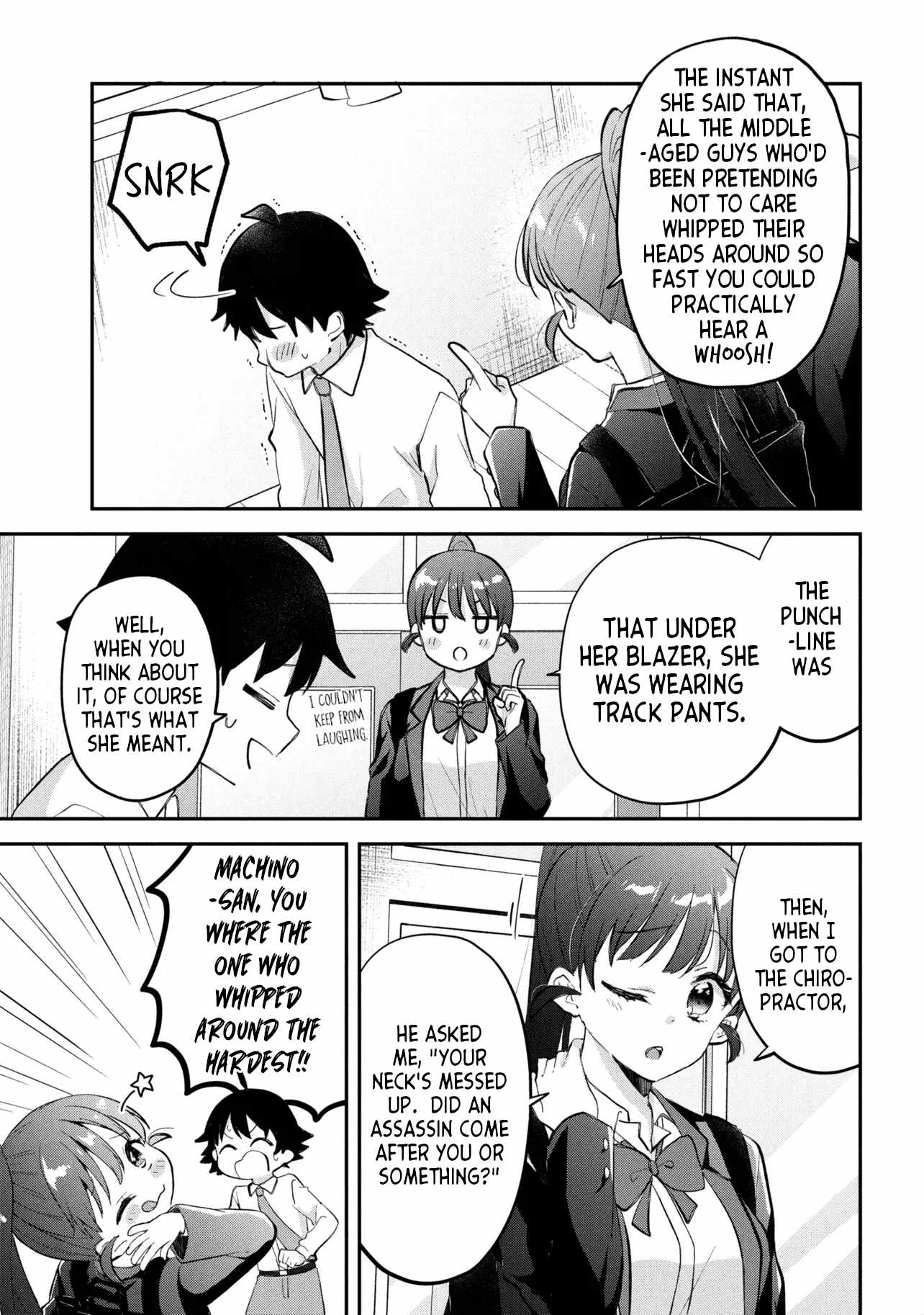 Machino-san, Waiting for a Comeback Chapter 17 page 5