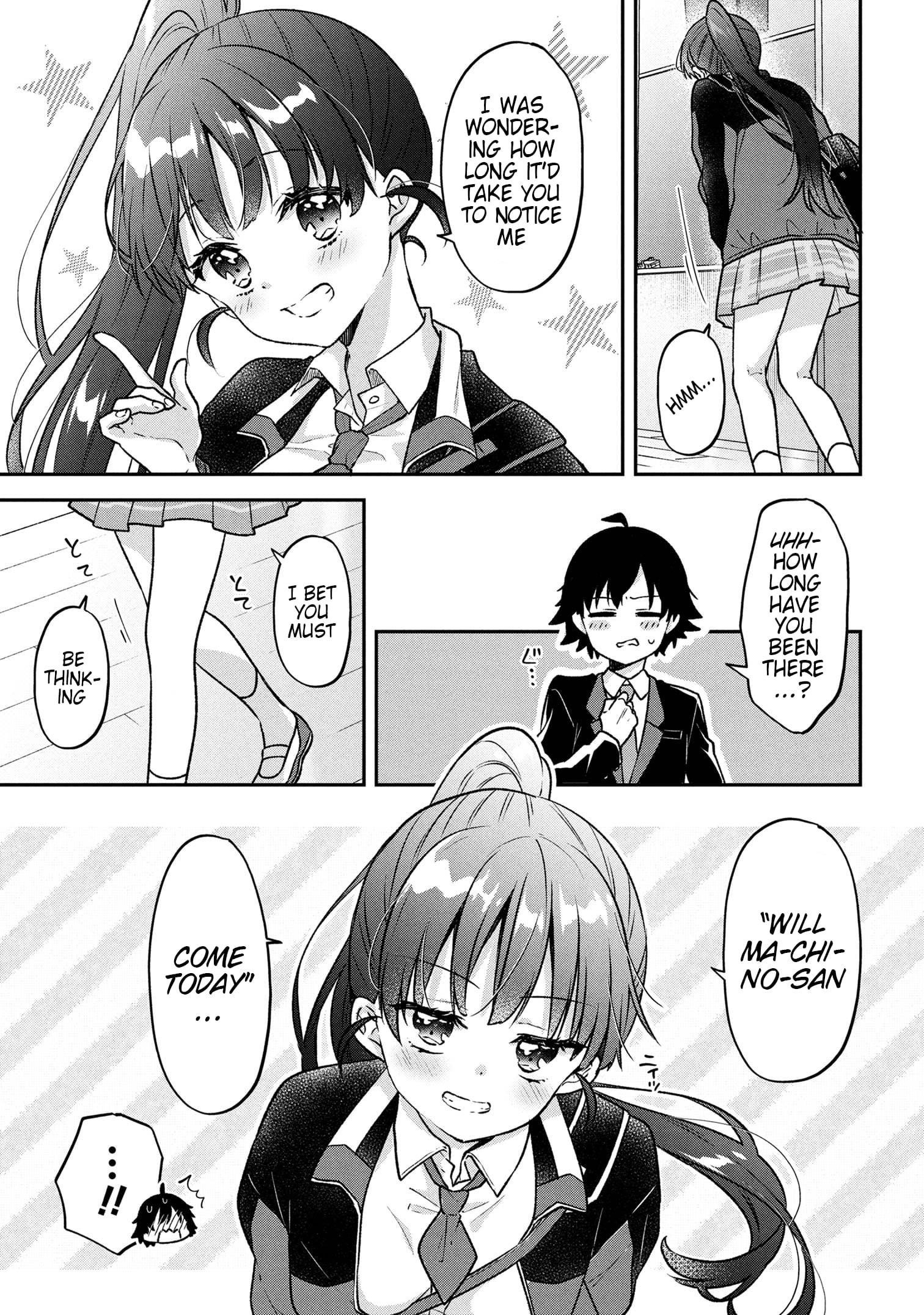 Machino-san, Waiting for a Comeback Chapter 2 page 3