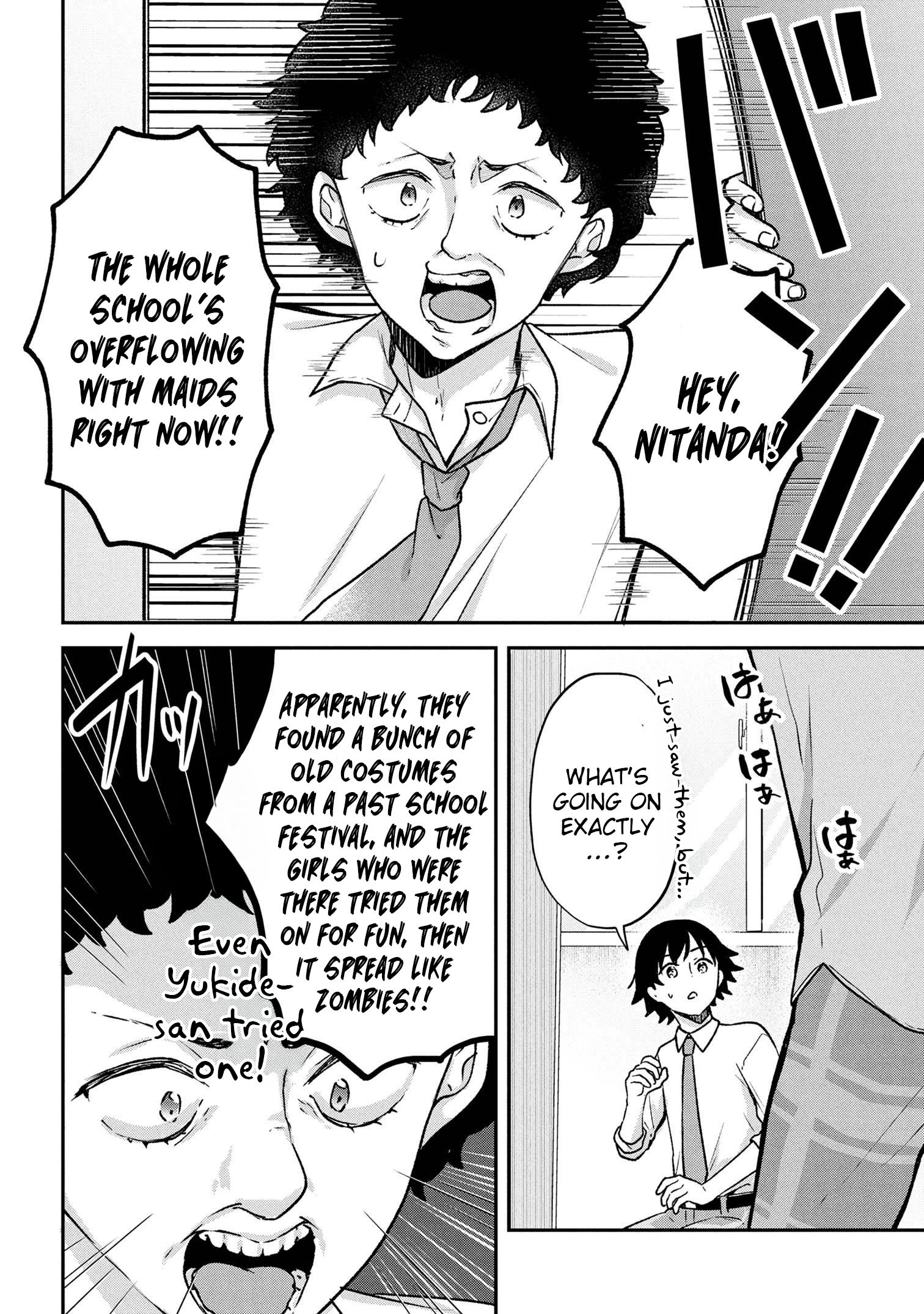 Machino-san, Waiting for a Comeback Chapter 4 page 14