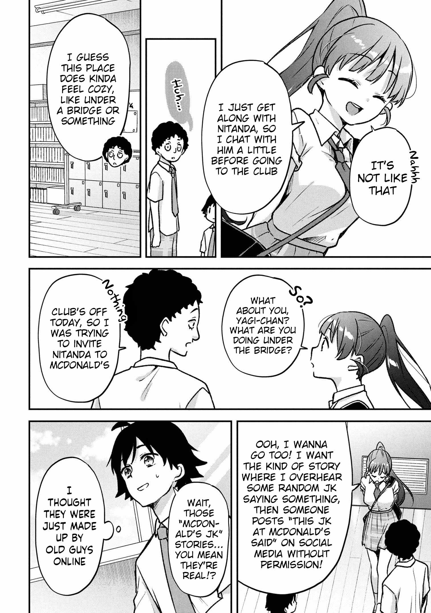 Machino-san, Waiting for a Comeback Chapter 5 page 8