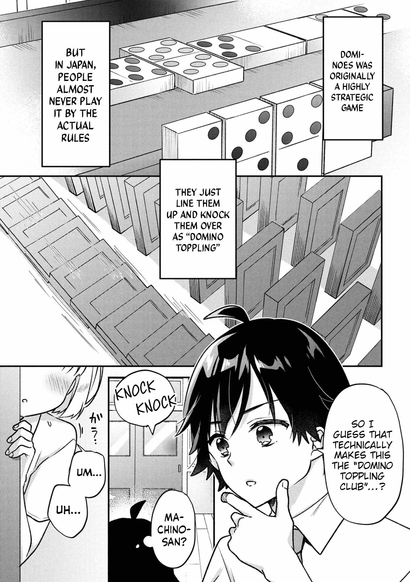 Machino-san, Waiting for a Comeback Chapter 7 page 1