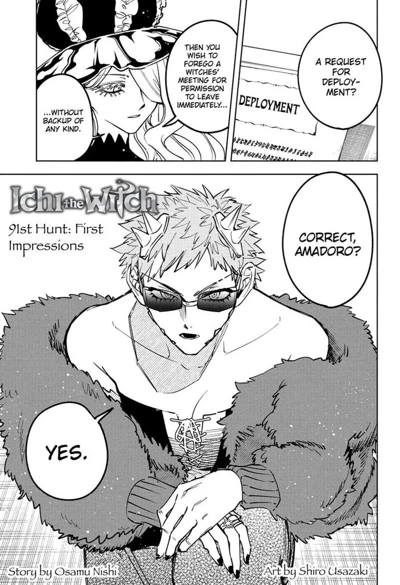 Madan No Ichi Chapter 91 page 1