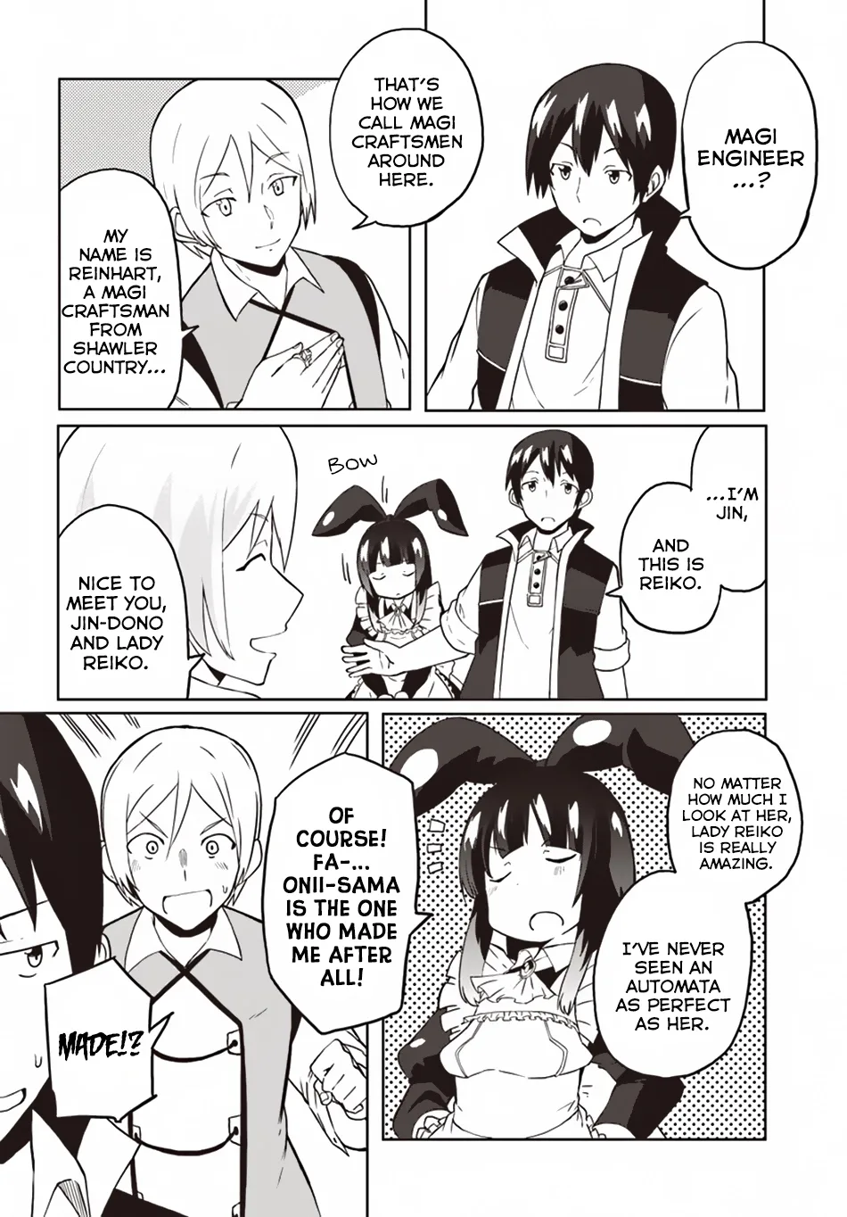 Magi Craft Meister Chapter 21 page 12
