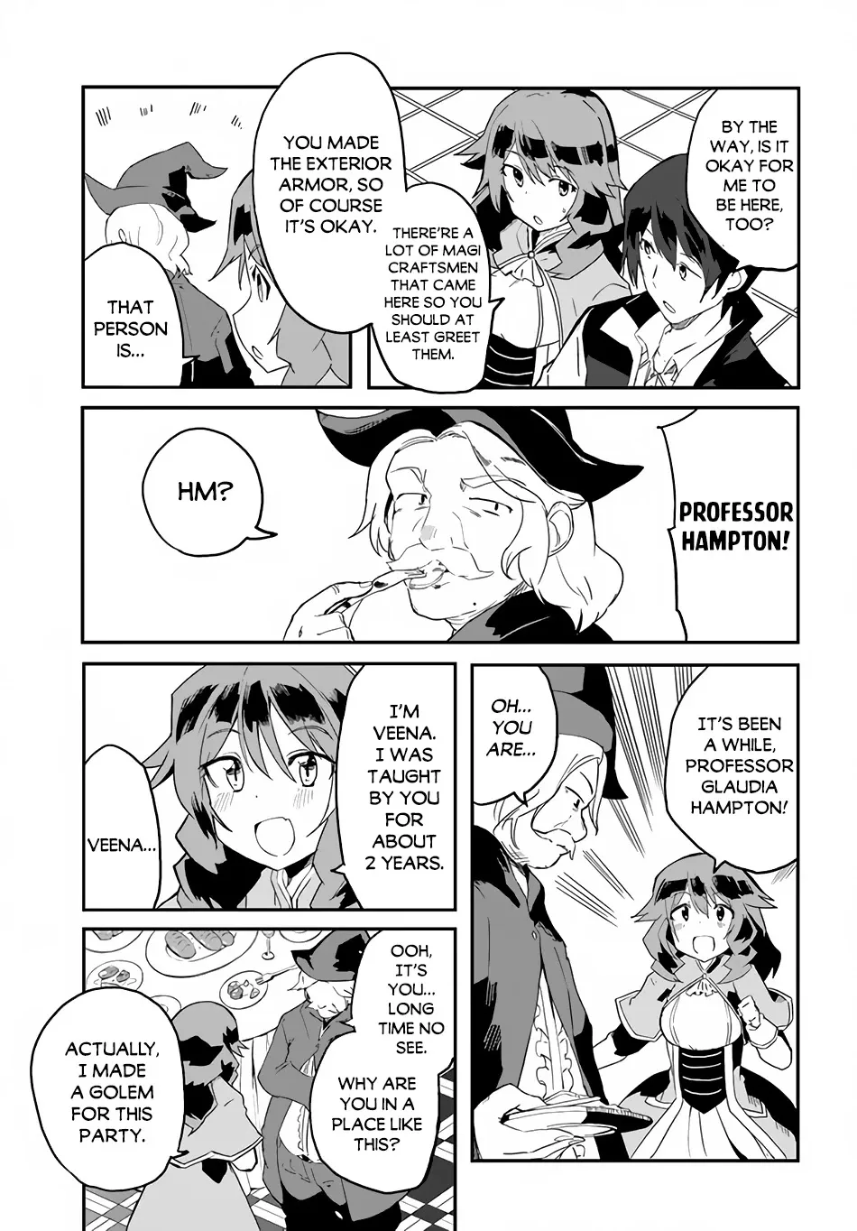 Magi Craft Meister Chapter 33 page 4