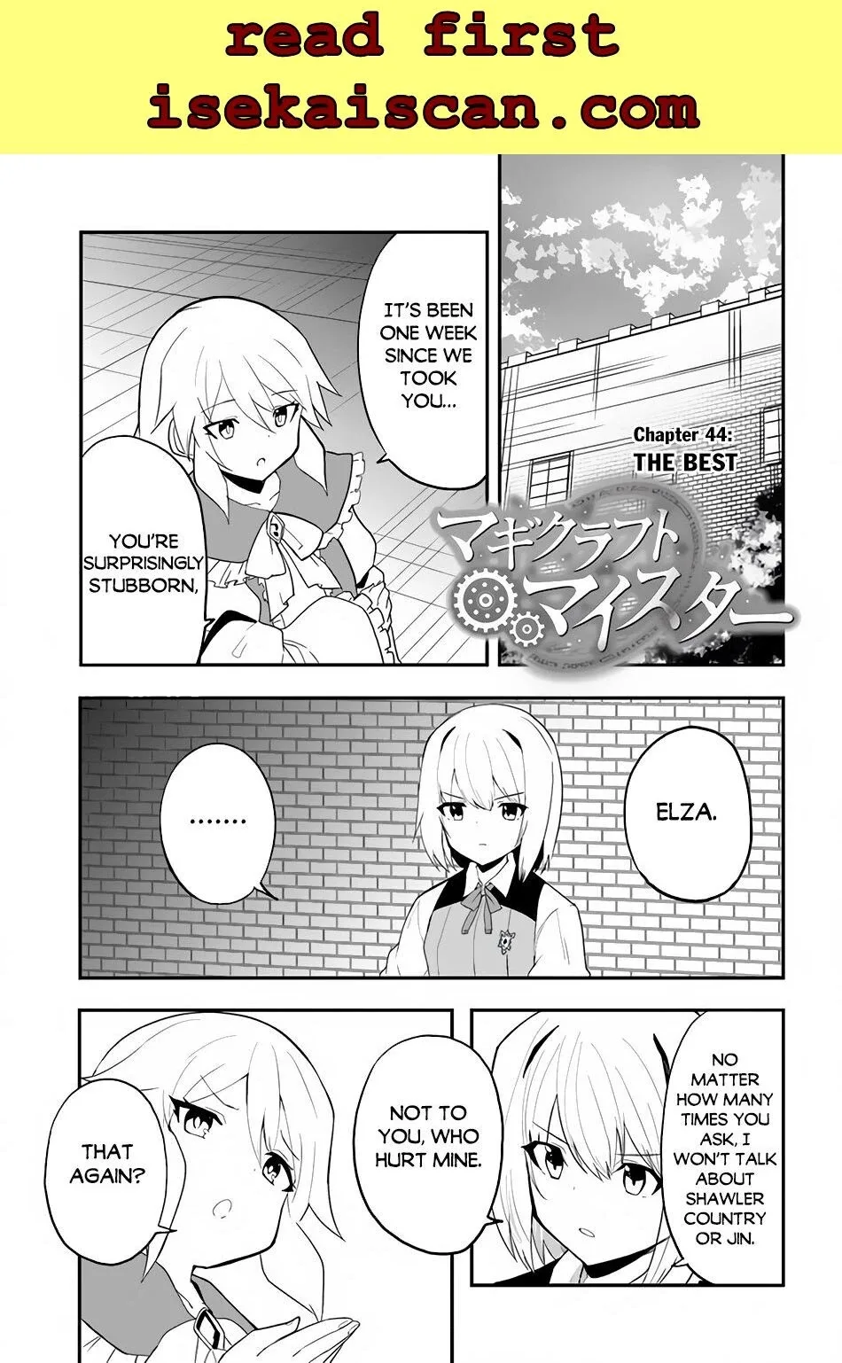 Magi Craft Meister Chapter 44 page 2