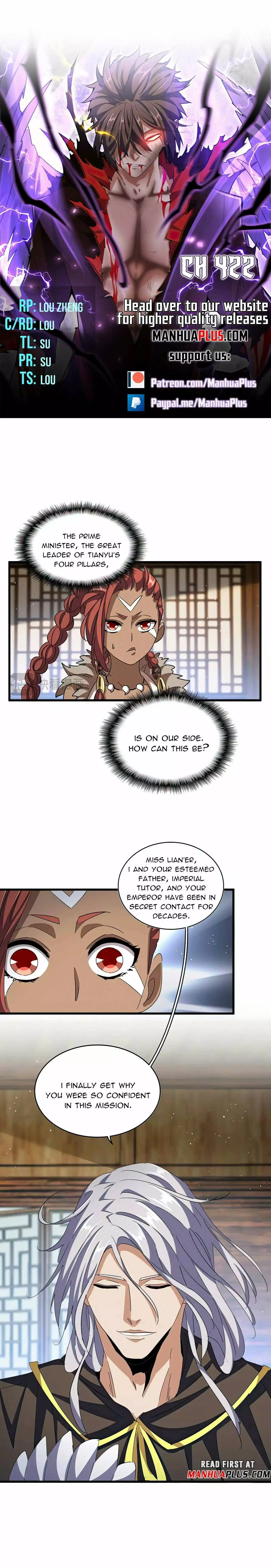 Magic Emperor Chapter 422 page 1