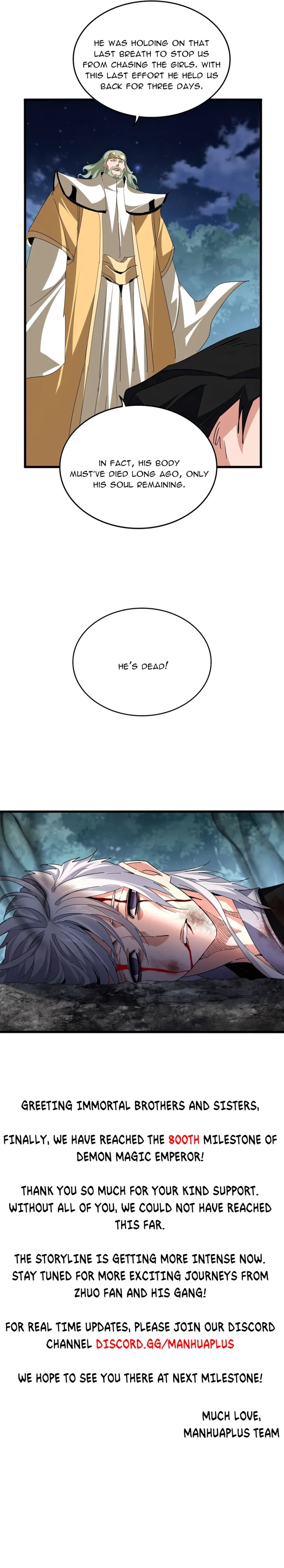 Magic Emperor Chapter 800 page 9