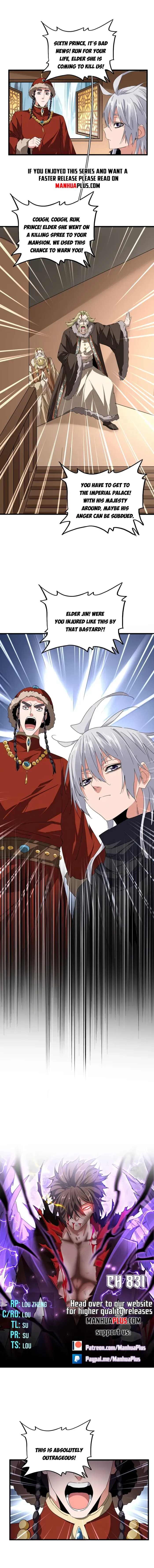 Magic Emperor Chapter 831 page 1