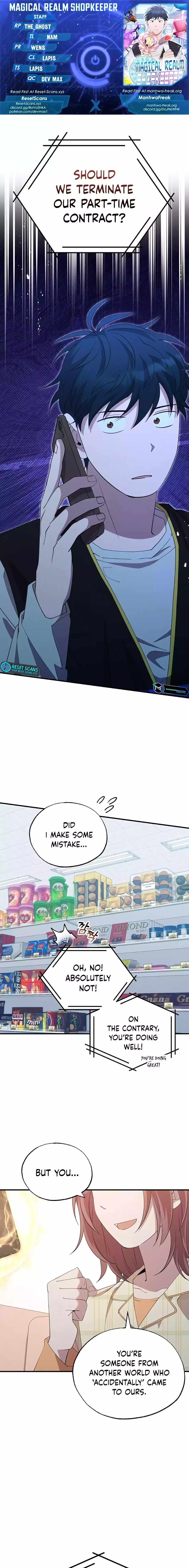 Magical Realm Shopkeeper Chapter 4 page 1
