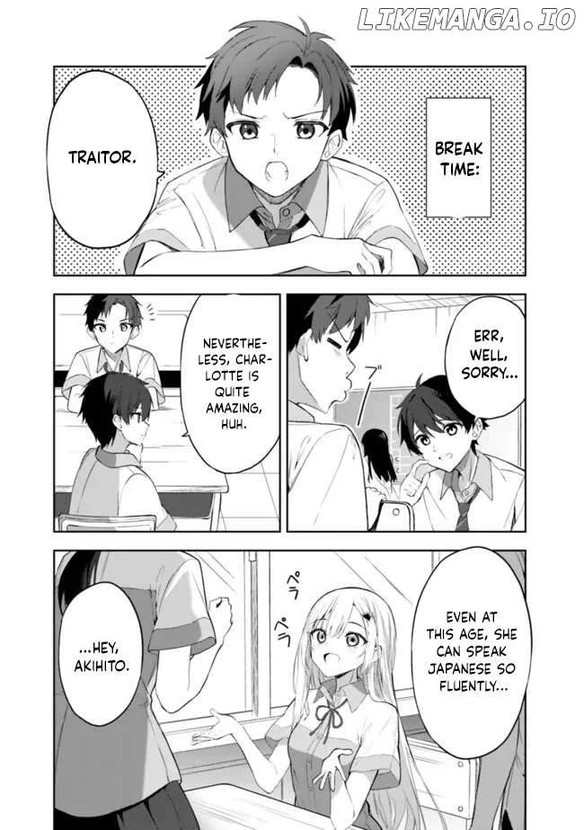 Maigo ni Natteita Youjo wo Tasuketara, Otonari ni Sumu Bishoujo Ryuugakusei ga Ie ni Asobi ni Kuru you ni Natta Ken ni Tsuite Chapter 1 page 12
