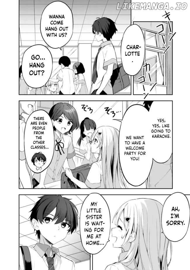 Maigo ni Natteita Youjo wo Tasuketara, Otonari ni Sumu Bishoujo Ryuugakusei ga Ie ni Asobi ni Kuru you ni Natta Ken ni Tsuite Chapter 1 page 15