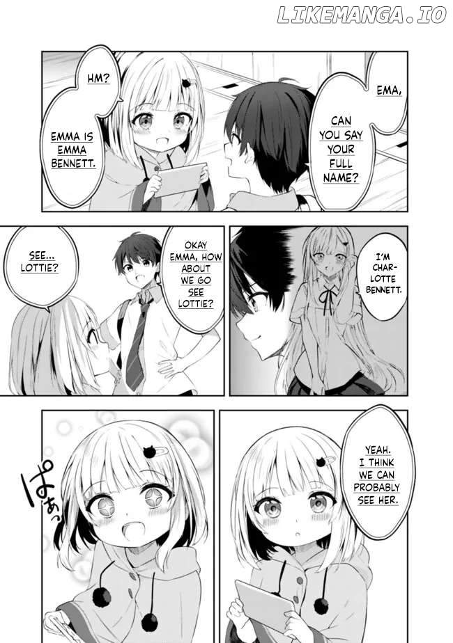 Maigo ni Natteita Youjo wo Tasuketara, Otonari ni Sumu Bishoujo Ryuugakusei ga Ie ni Asobi ni Kuru you ni Natta Ken ni Tsuite Chapter 1 page 34
