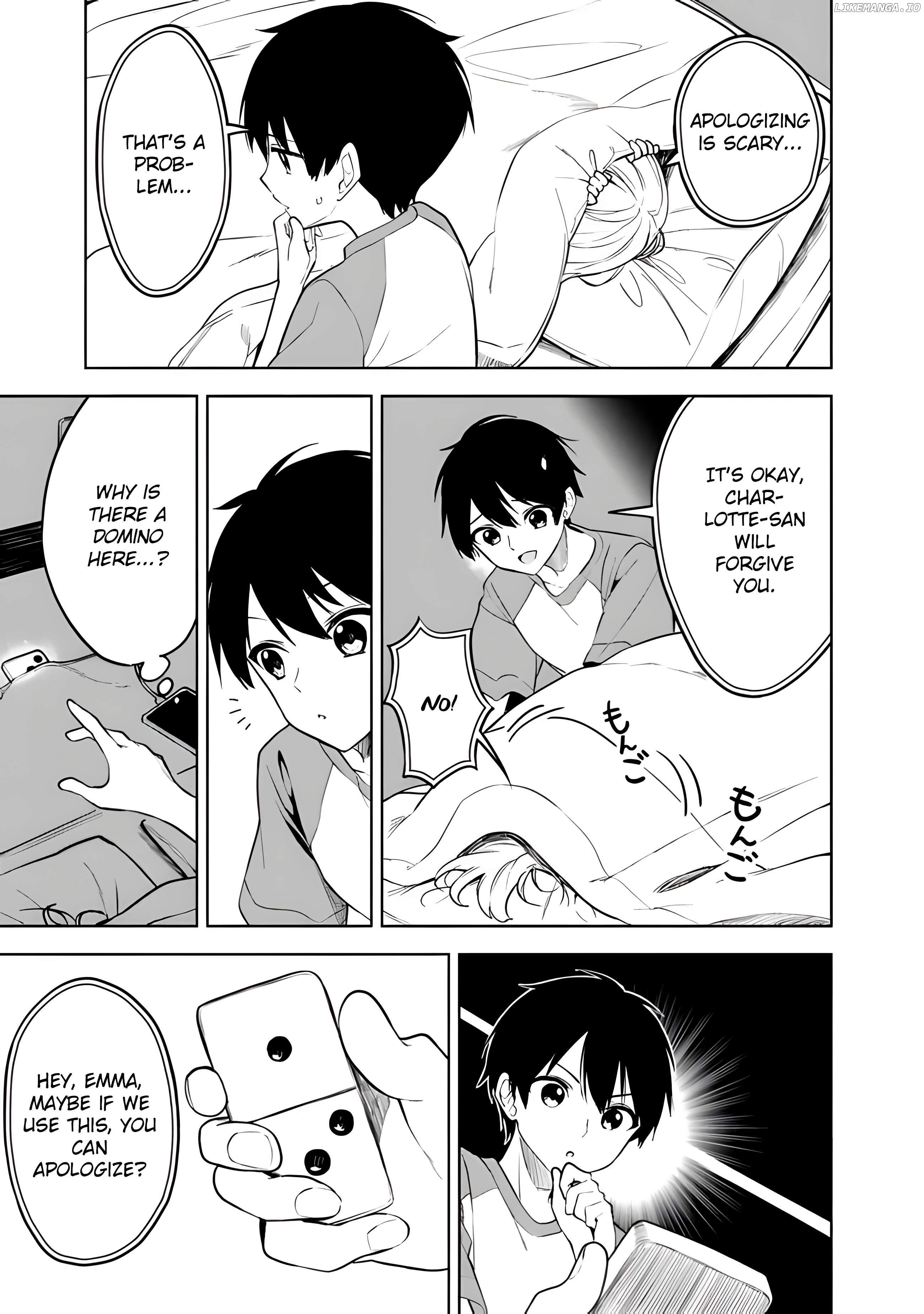 Maigo ni Natteita Youjo wo Tasuketara, Otonari ni Sumu Bishoujo Ryuugakusei ga Ie ni Asobi ni Kuru you ni Natta Ken ni Tsuite Chapter 13 page 22