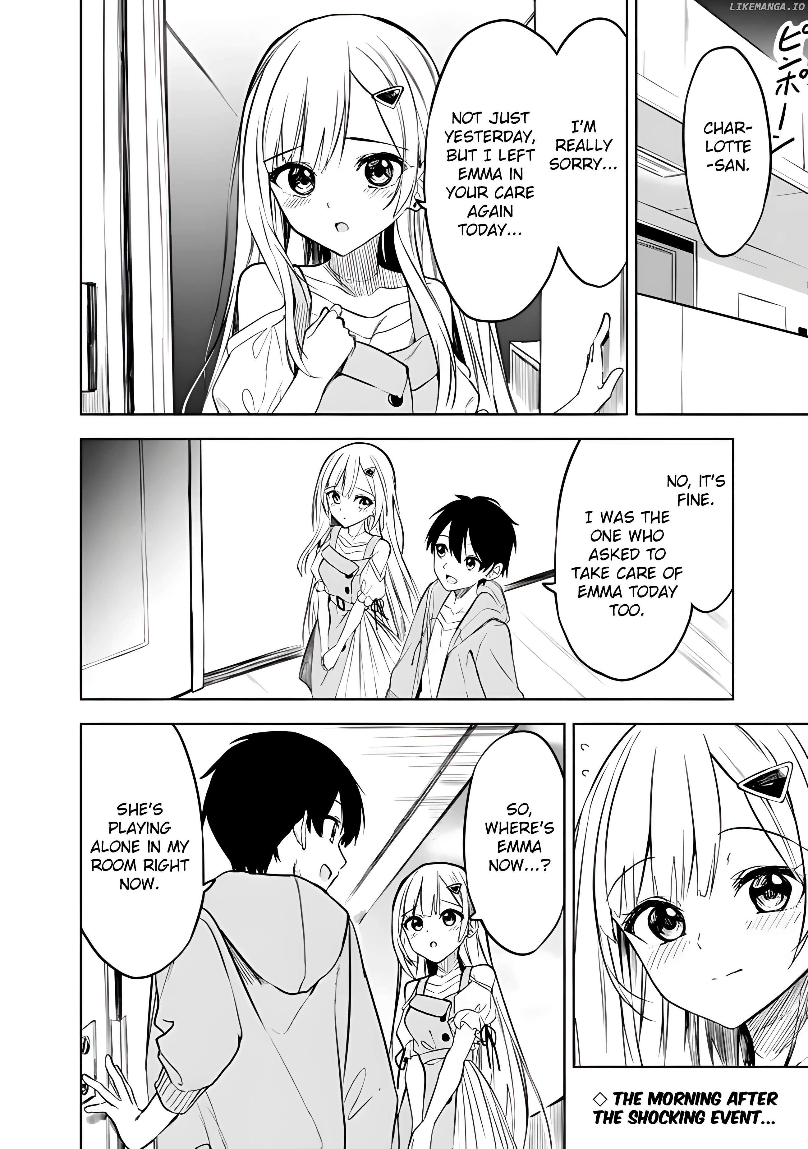 Maigo ni Natteita Youjo wo Tasuketara, Otonari ni Sumu Bishoujo Ryuugakusei ga Ie ni Asobi ni Kuru you ni Natta Ken ni Tsuite Chapter 14 page 4