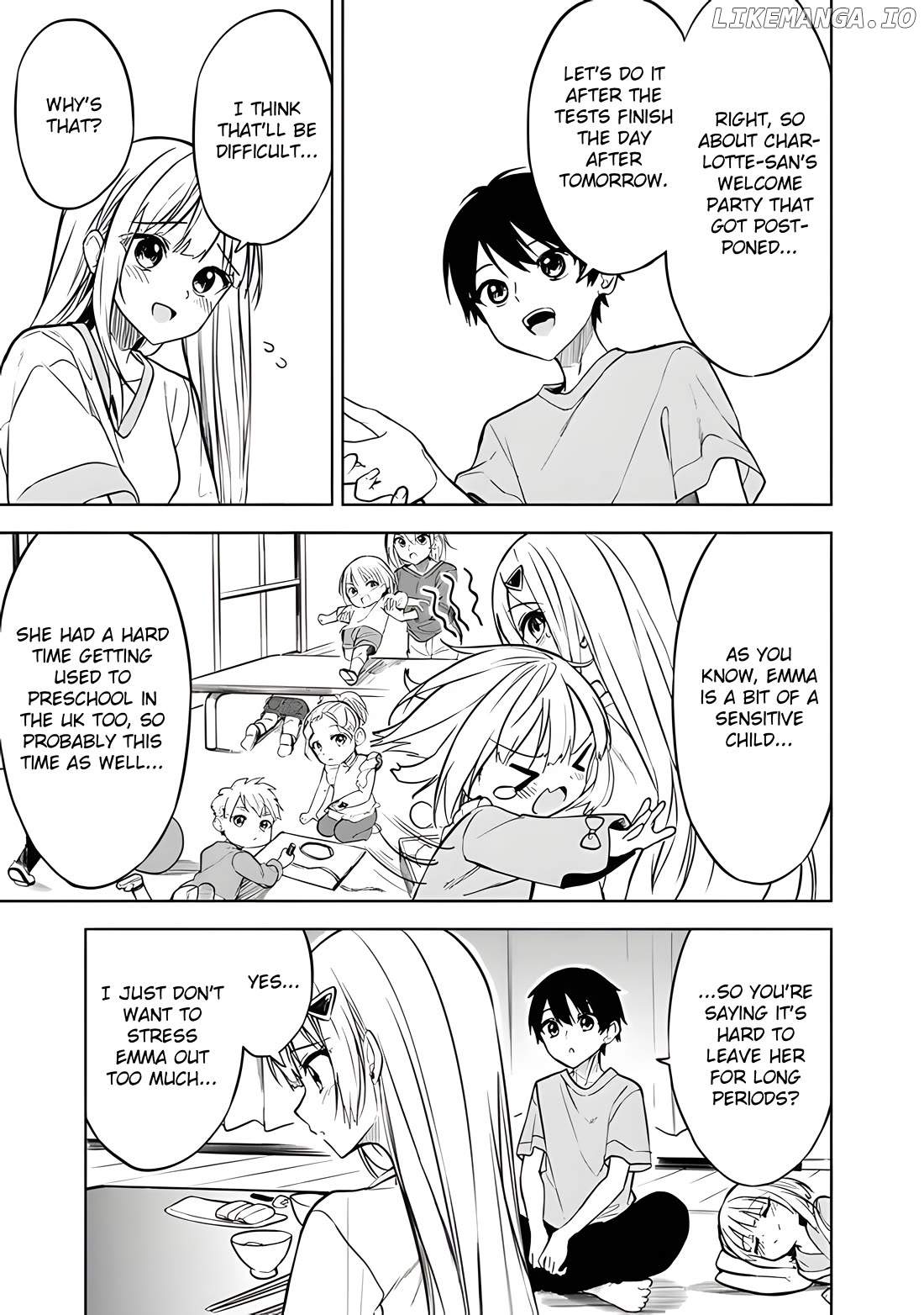 Maigo ni Natteita Youjo wo Tasuketara, Otonari ni Sumu Bishoujo Ryuugakusei ga Ie ni Asobi ni Kuru you ni Natta Ken ni Tsuite Chapter 15 page 6