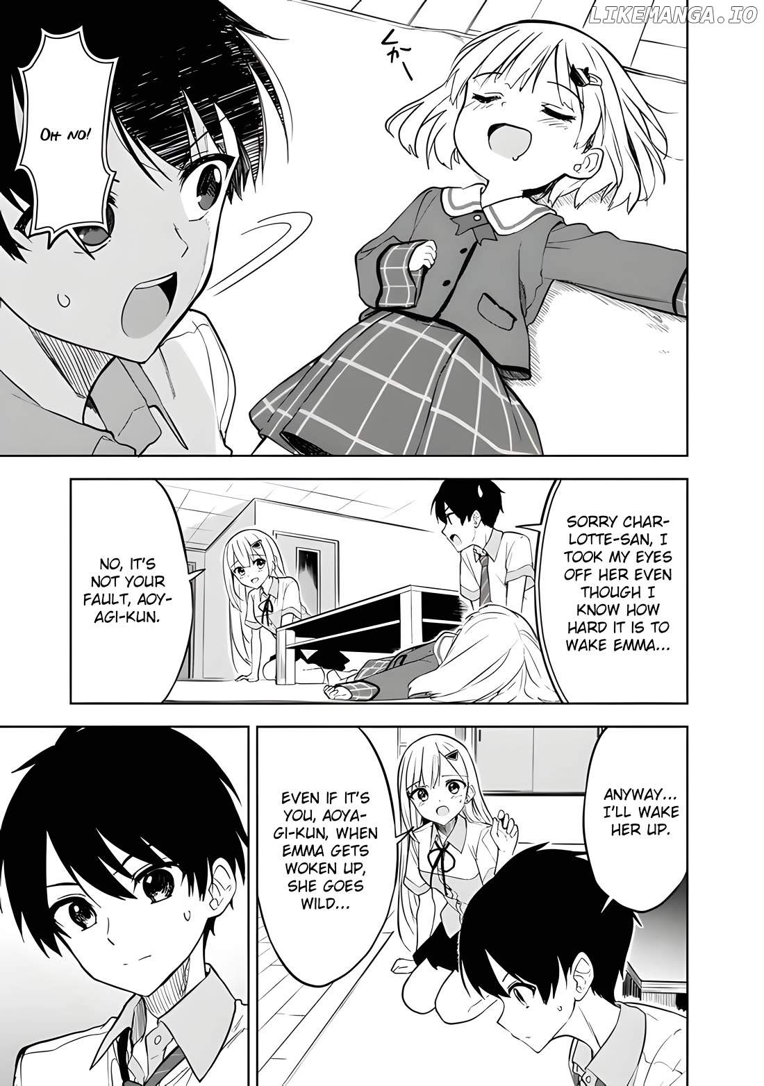 Maigo ni Natteita Youjo wo Tasuketara, Otonari ni Sumu Bishoujo Ryuugakusei ga Ie ni Asobi ni Kuru you ni Natta Ken ni Tsuite Chapter 15 page 14
